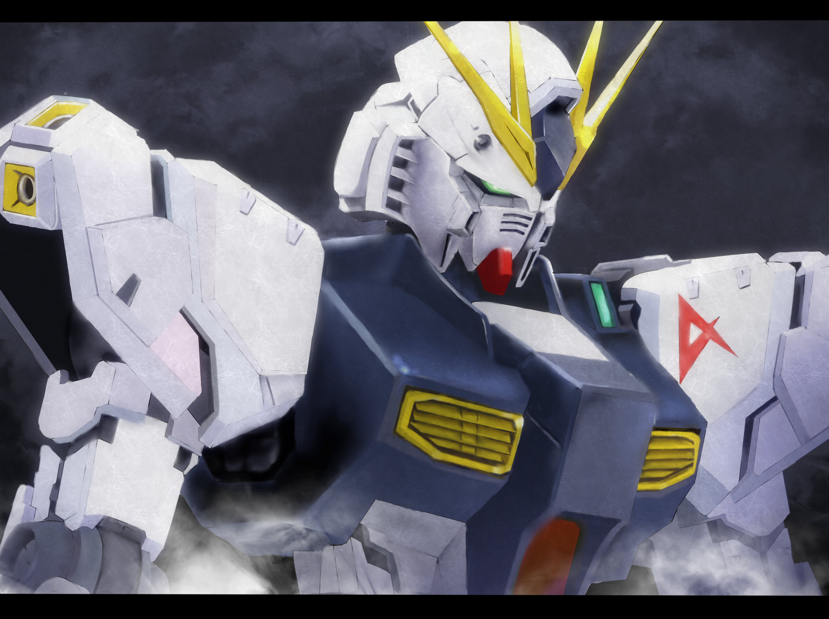 Anime Mechs Gundam Super Robot Wars RX 93 V Gundam Mobile Suit Gundam Chars Counterattack Artwork Di 2894x2162