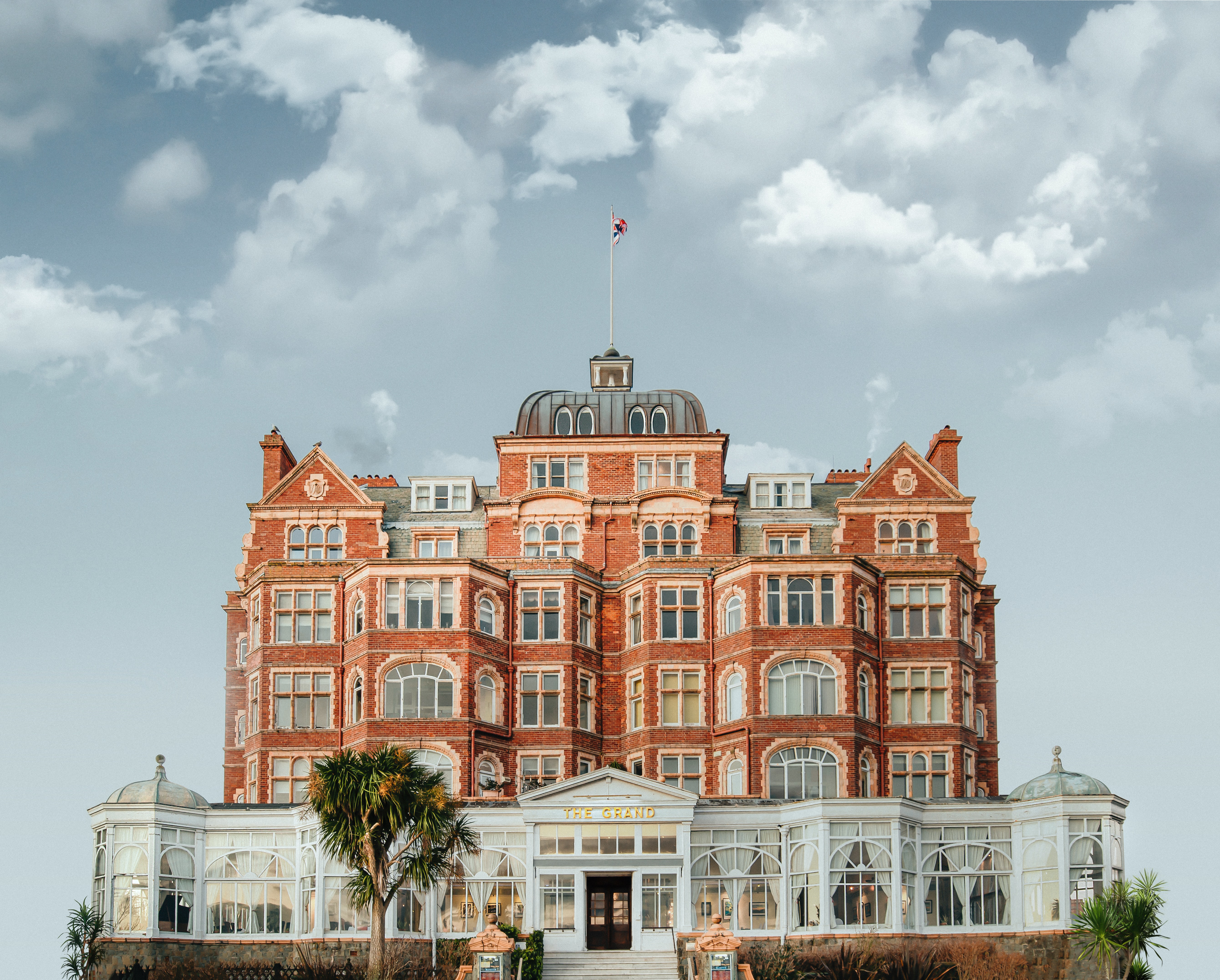 Hotel England Building Clouds 5360x4306