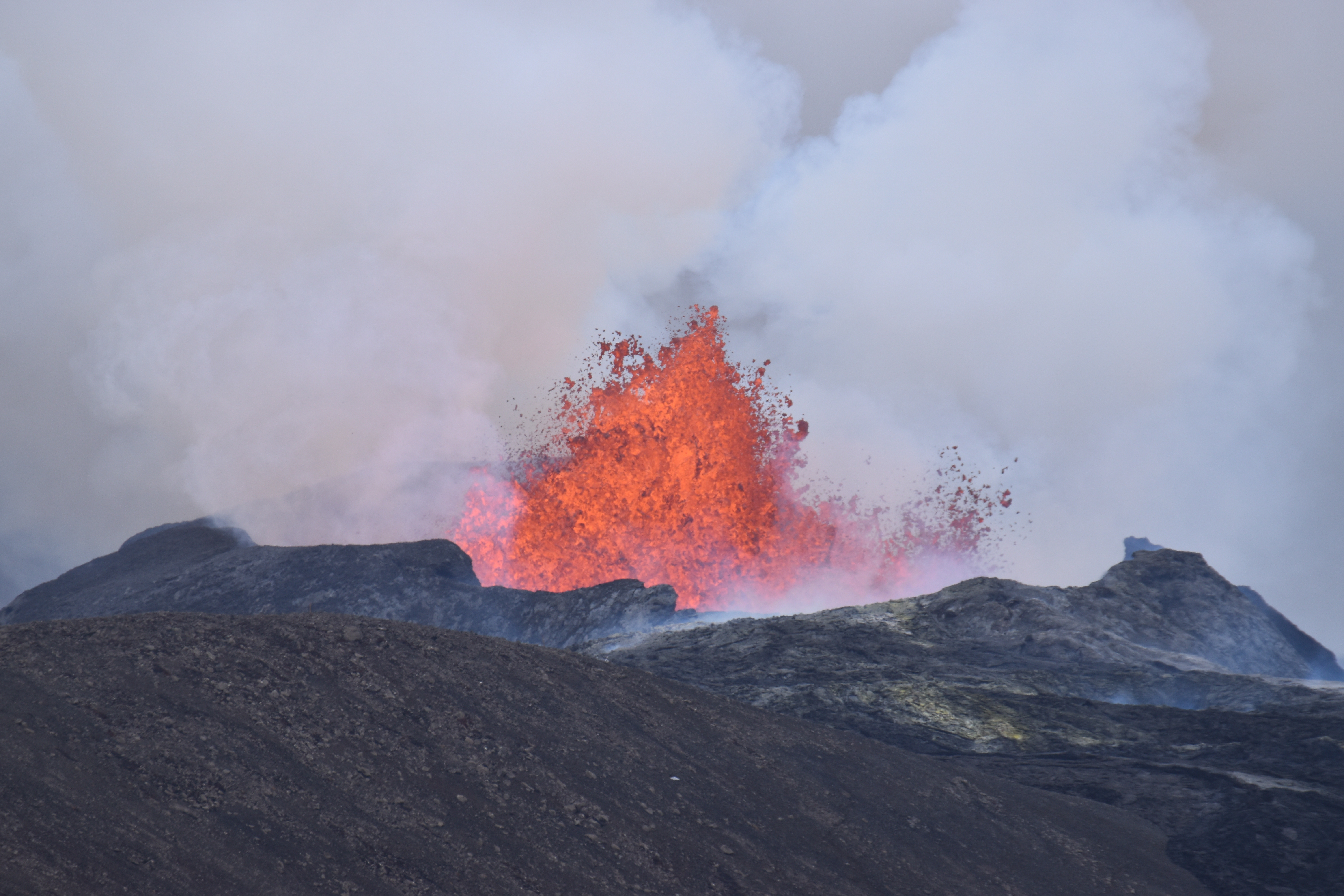 Iceland Fagradalsfjall Landscape Lava 6000x4000