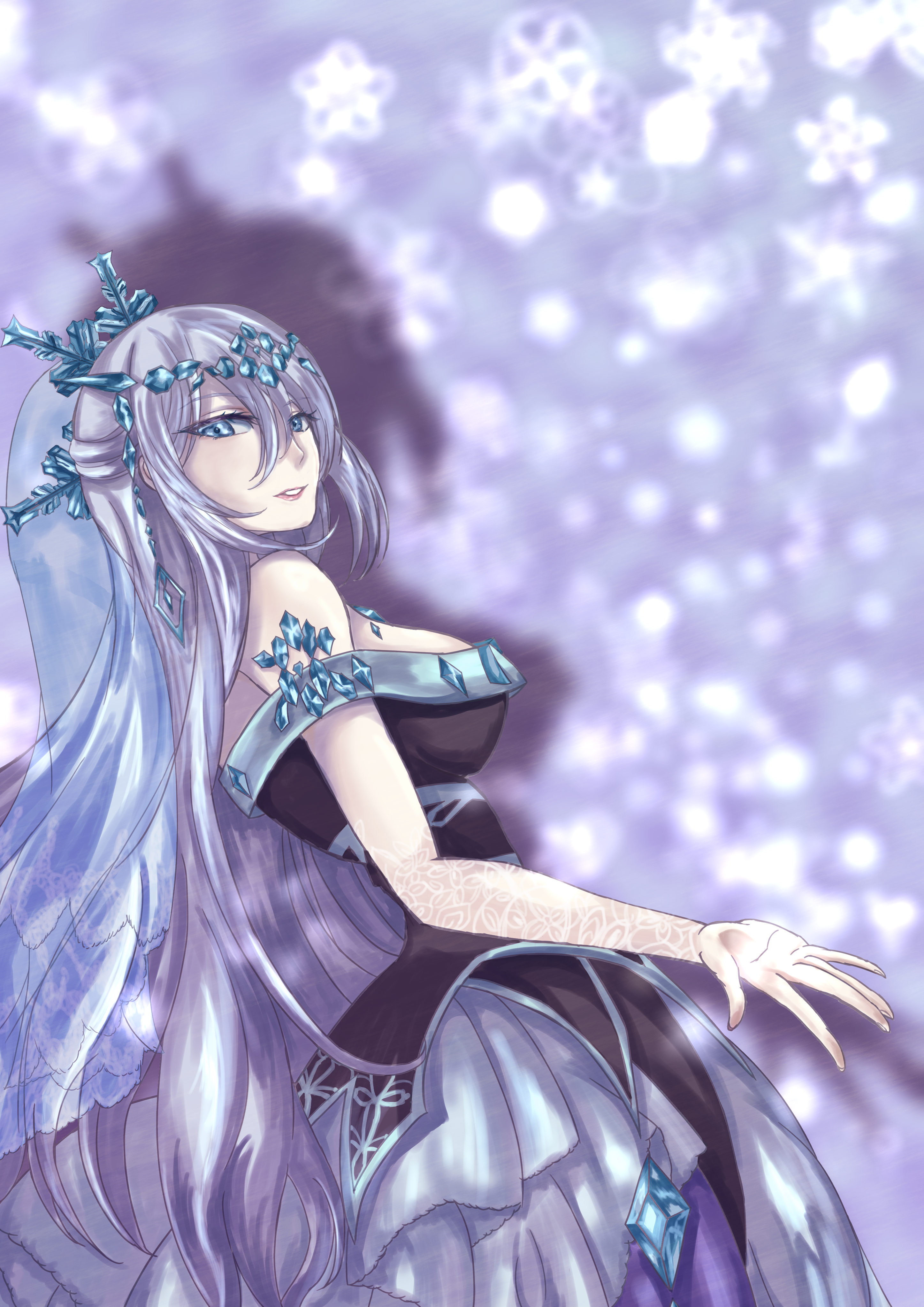 4511708 Shadowverse anime Queen of the Dread Sea  Rare Gallery HD  Wallpapers