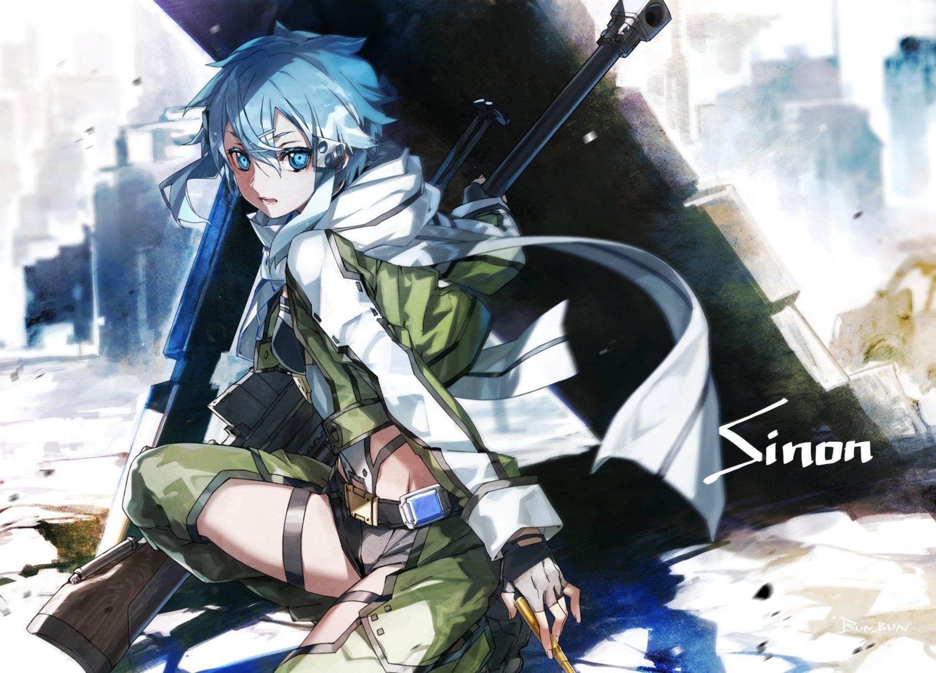 Sinon Sword Art Online Shino Asada 1920x1380