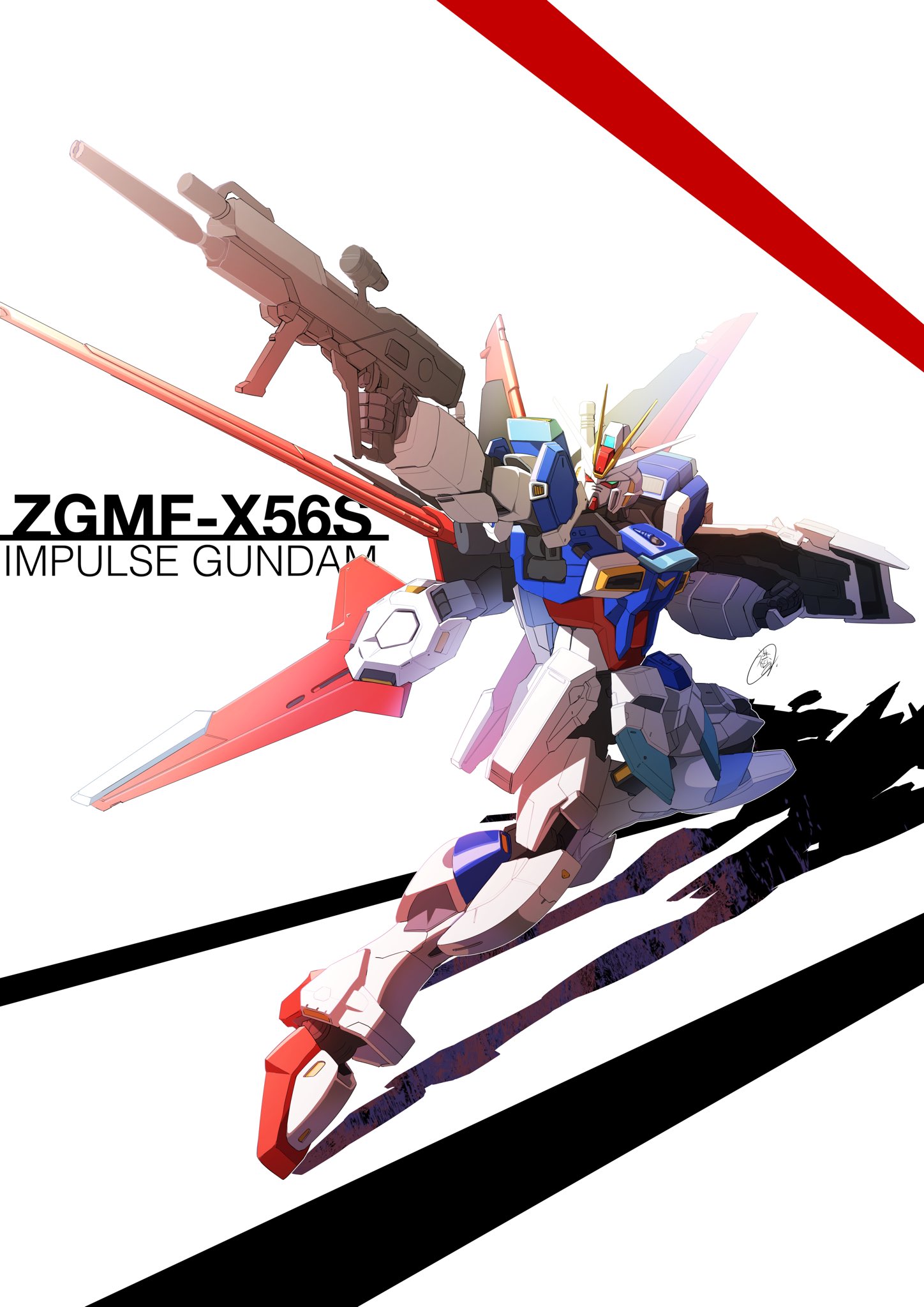 Anime Robot Gundam Super Robot Wars Force Impulse Gundam Mobile Suit Gundam SEED Destiny Fan Art Dig 1448x2048