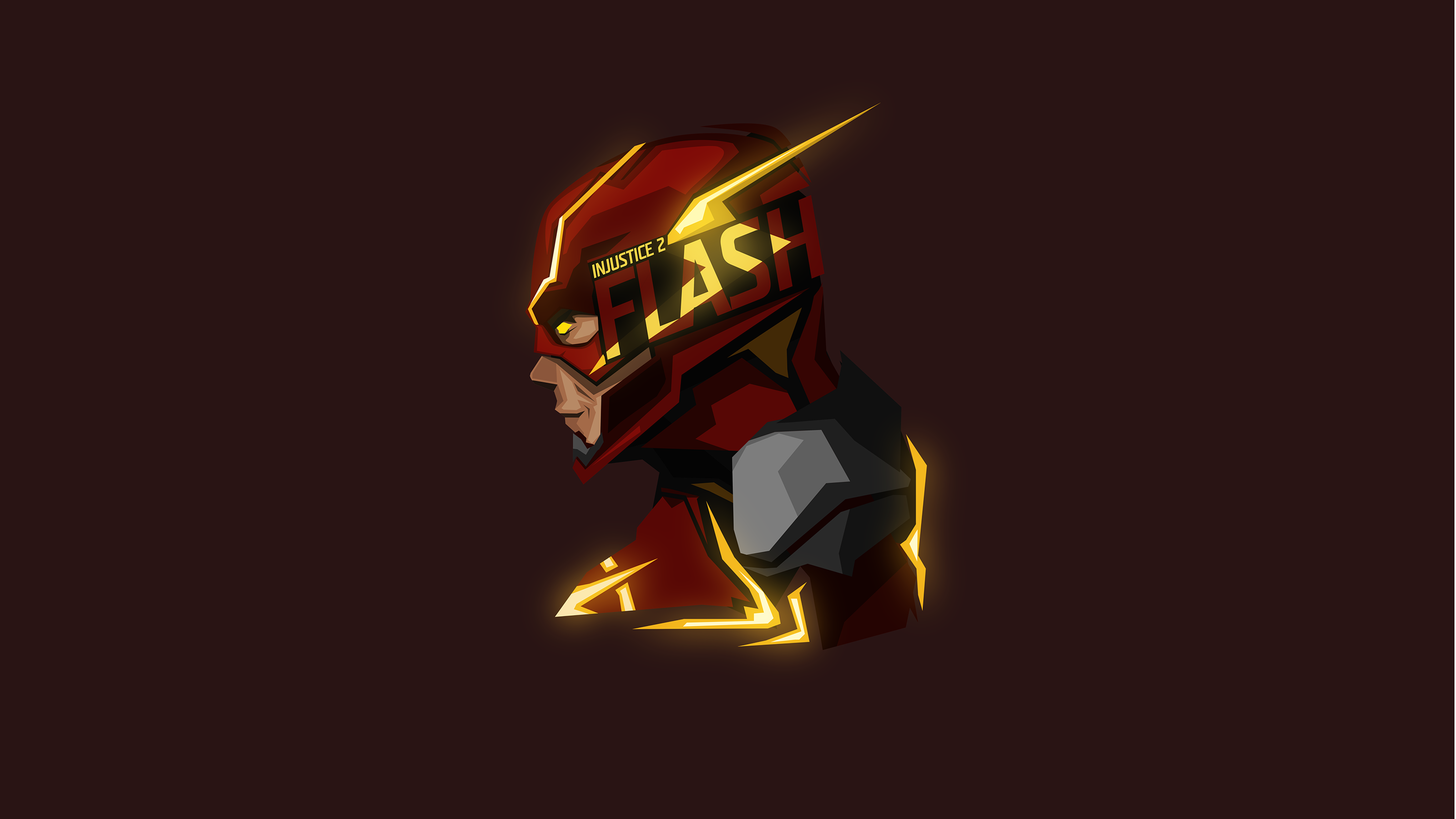 The Flash Hero Marvel Heroes Lightning Bolt 7680x4320