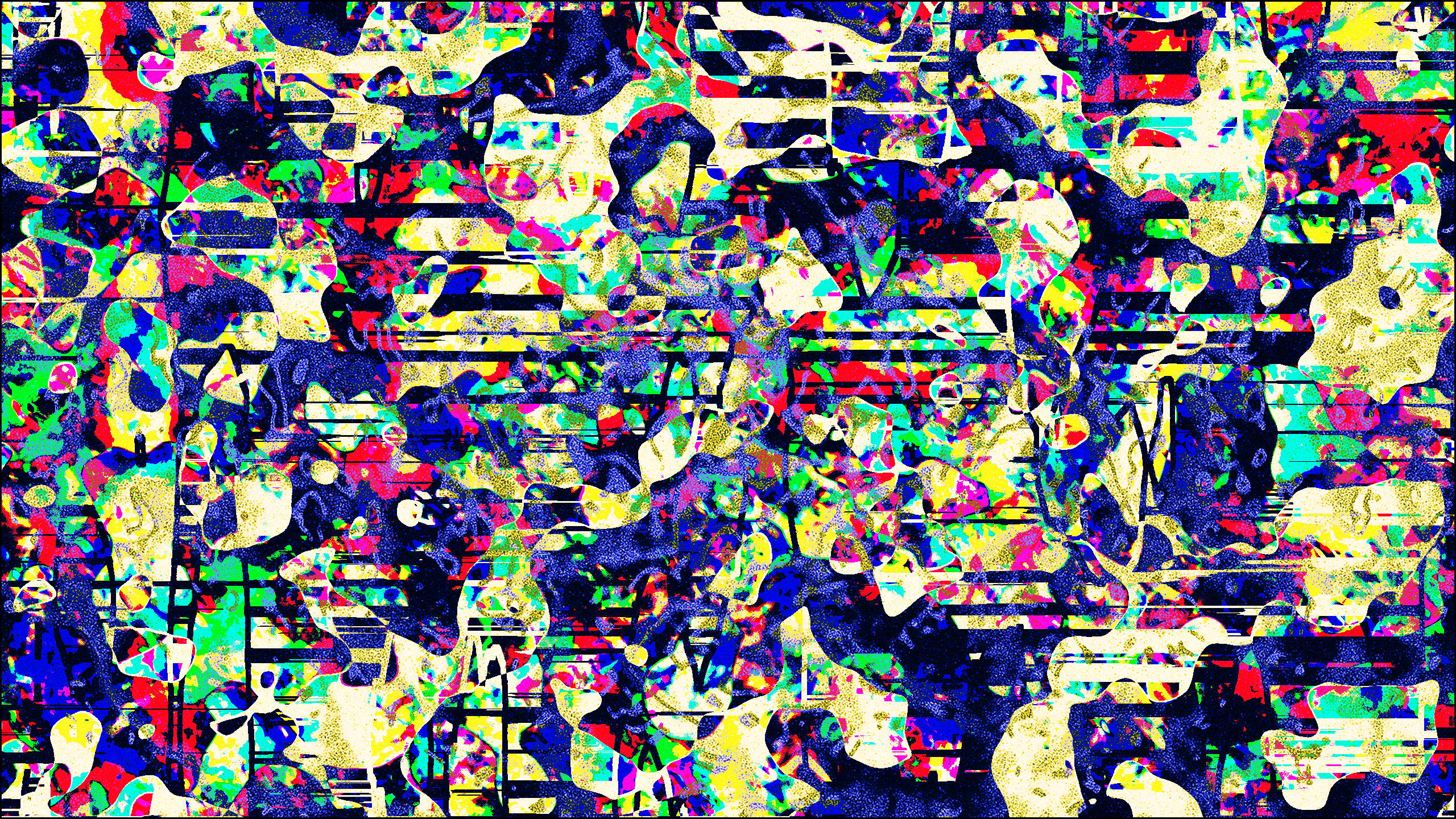 Brightness Abstract Digital Art Trippy Psychedelic 2560x1440