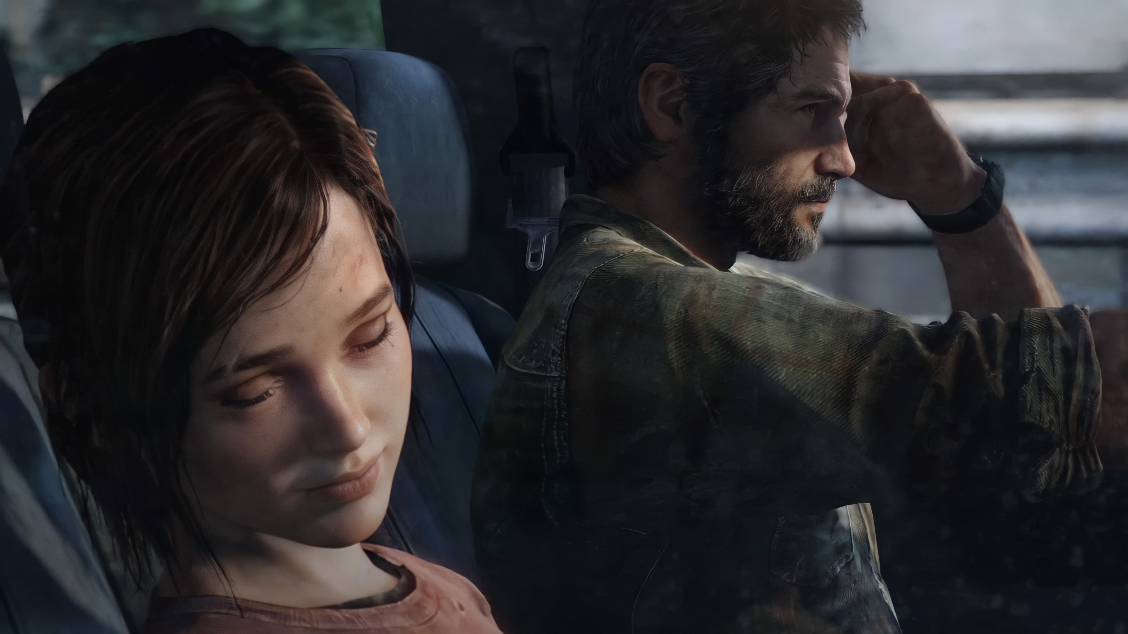 The Last Of Us Joel Ellie Video Games PlayStation 3840x2160