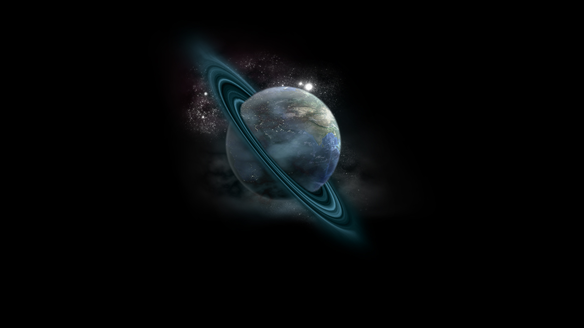 Sci Fi Planetary Ring 1920x1080