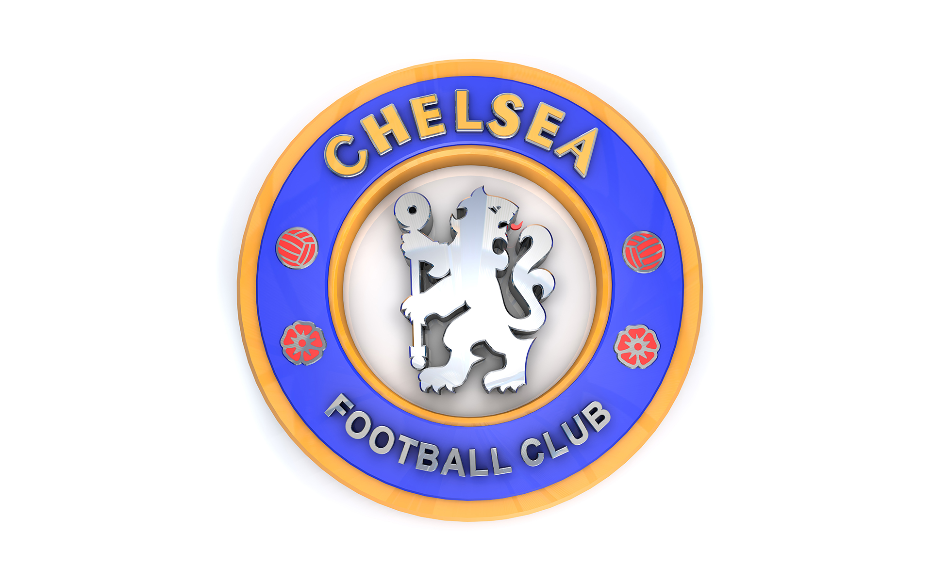 Emblem Logo Soccer 1920x1200