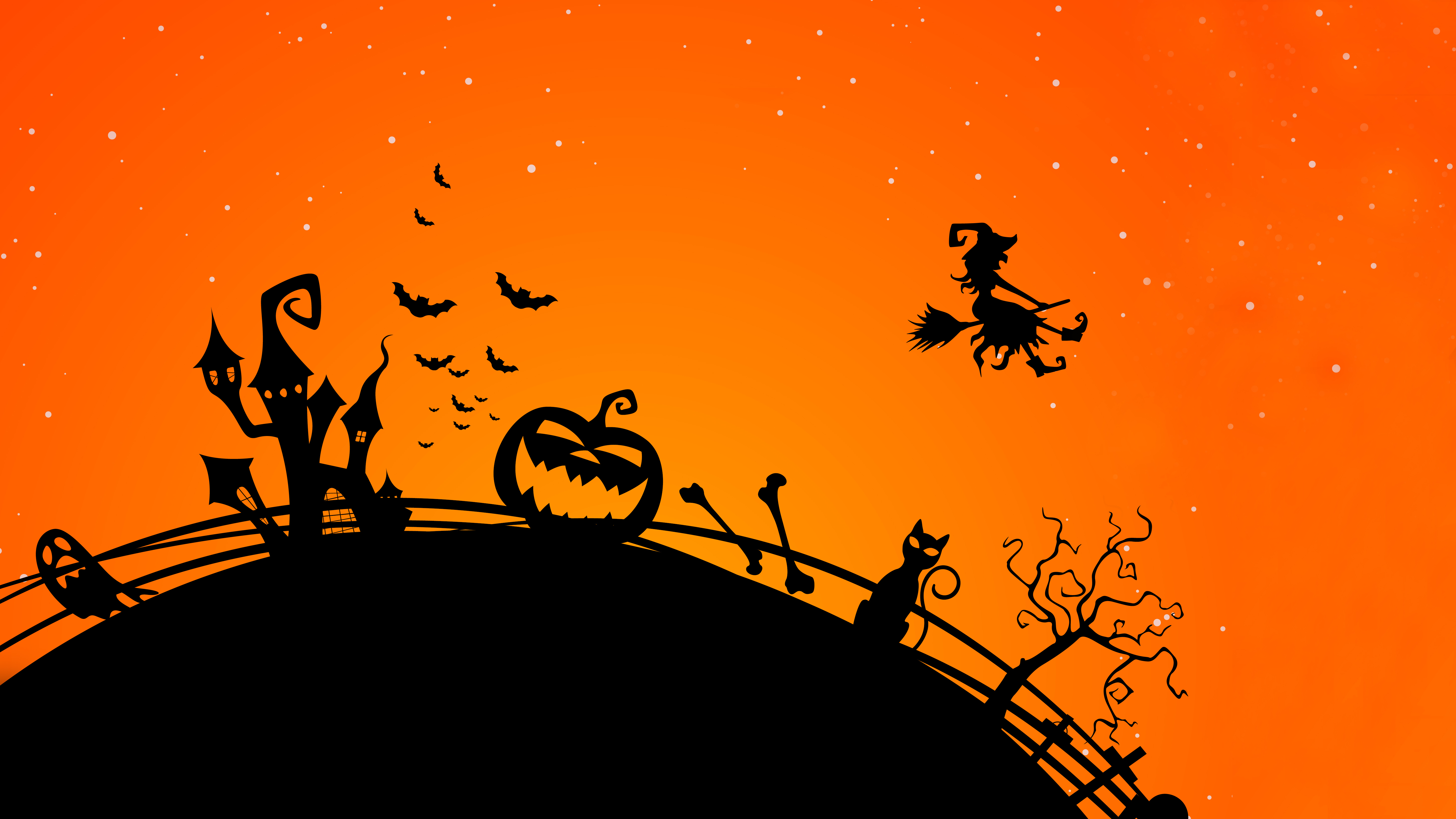 Vector Halloween Spooky Artwork Witch 5820x3274