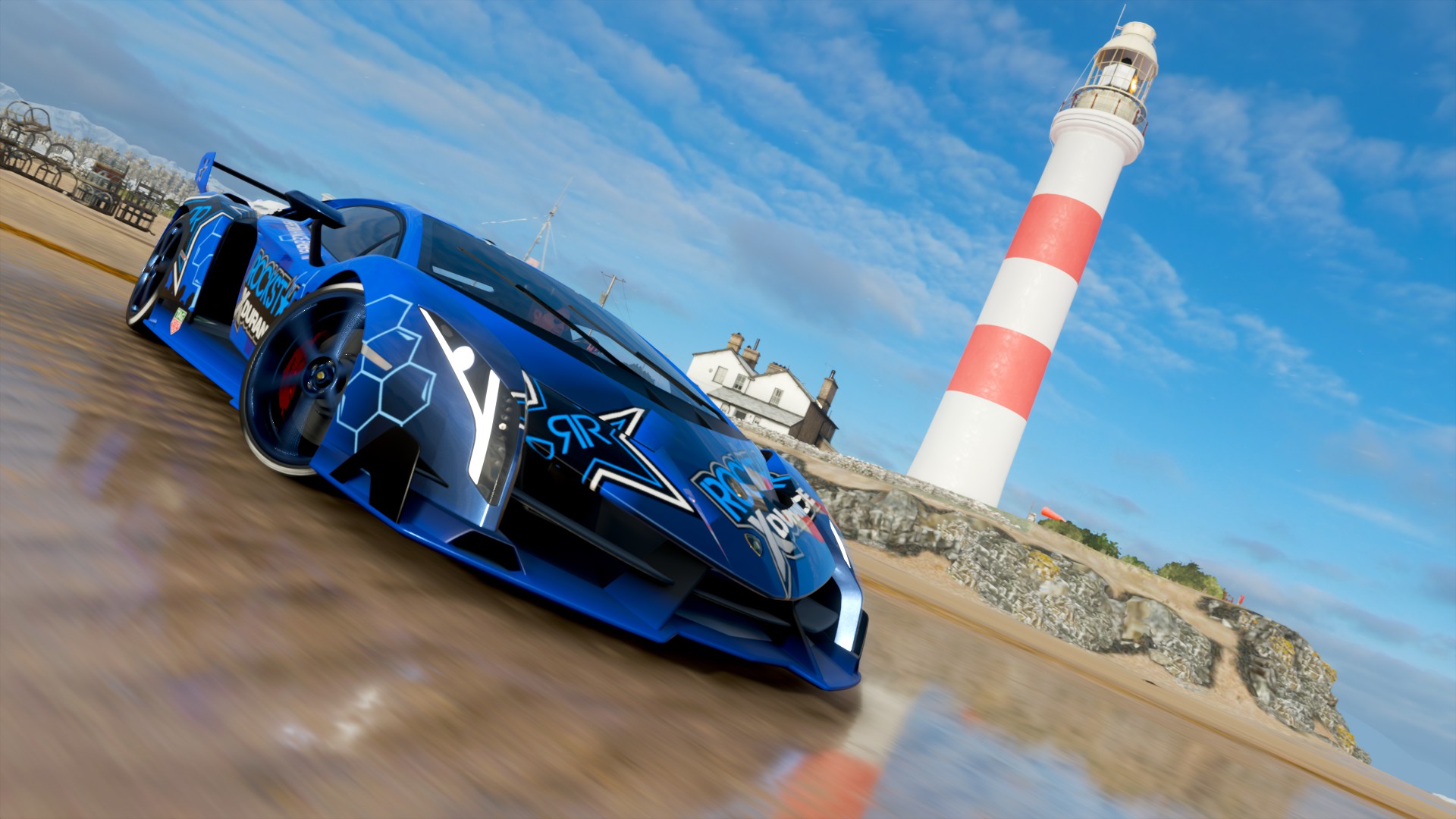 Forza Horizon 4 Lamborghini Veneno Video Games 1920x1080