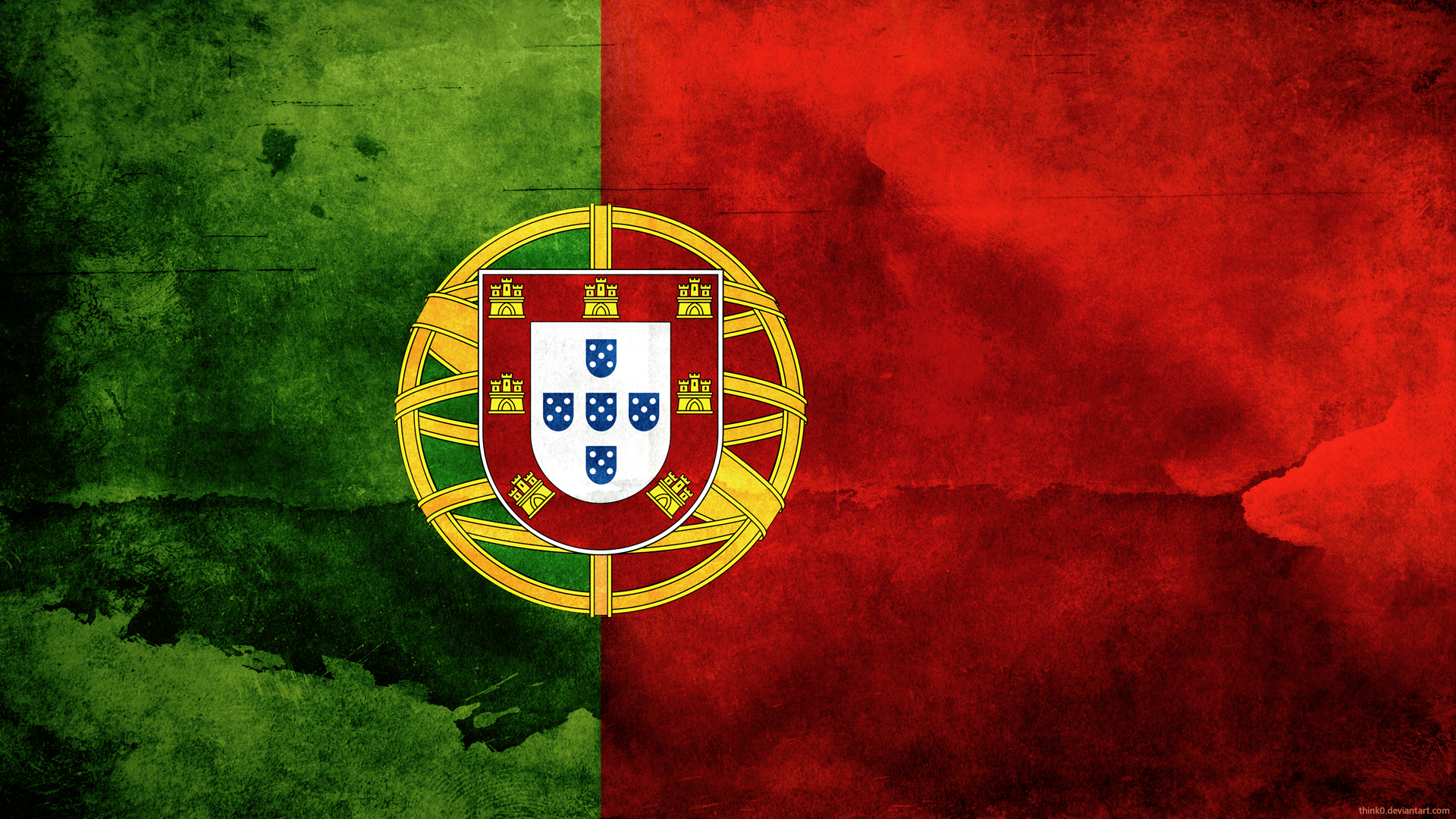 Flag Portuguese Flag 1920x1080