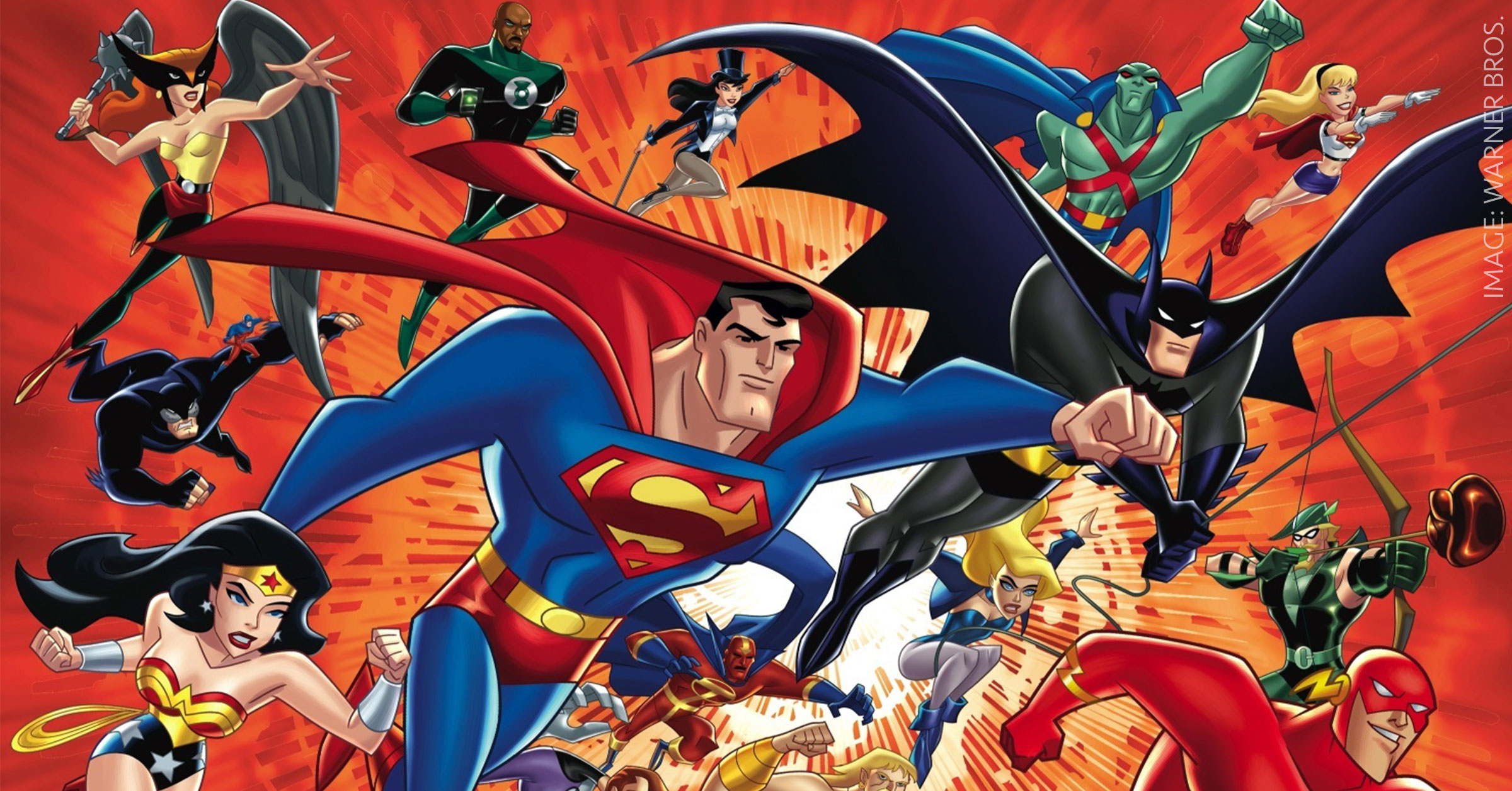 Superman Supergirl Diana Prince Ray Palmer Atom Dc Comics Green Lantern Aquaman Justice League Wally 2400x1257