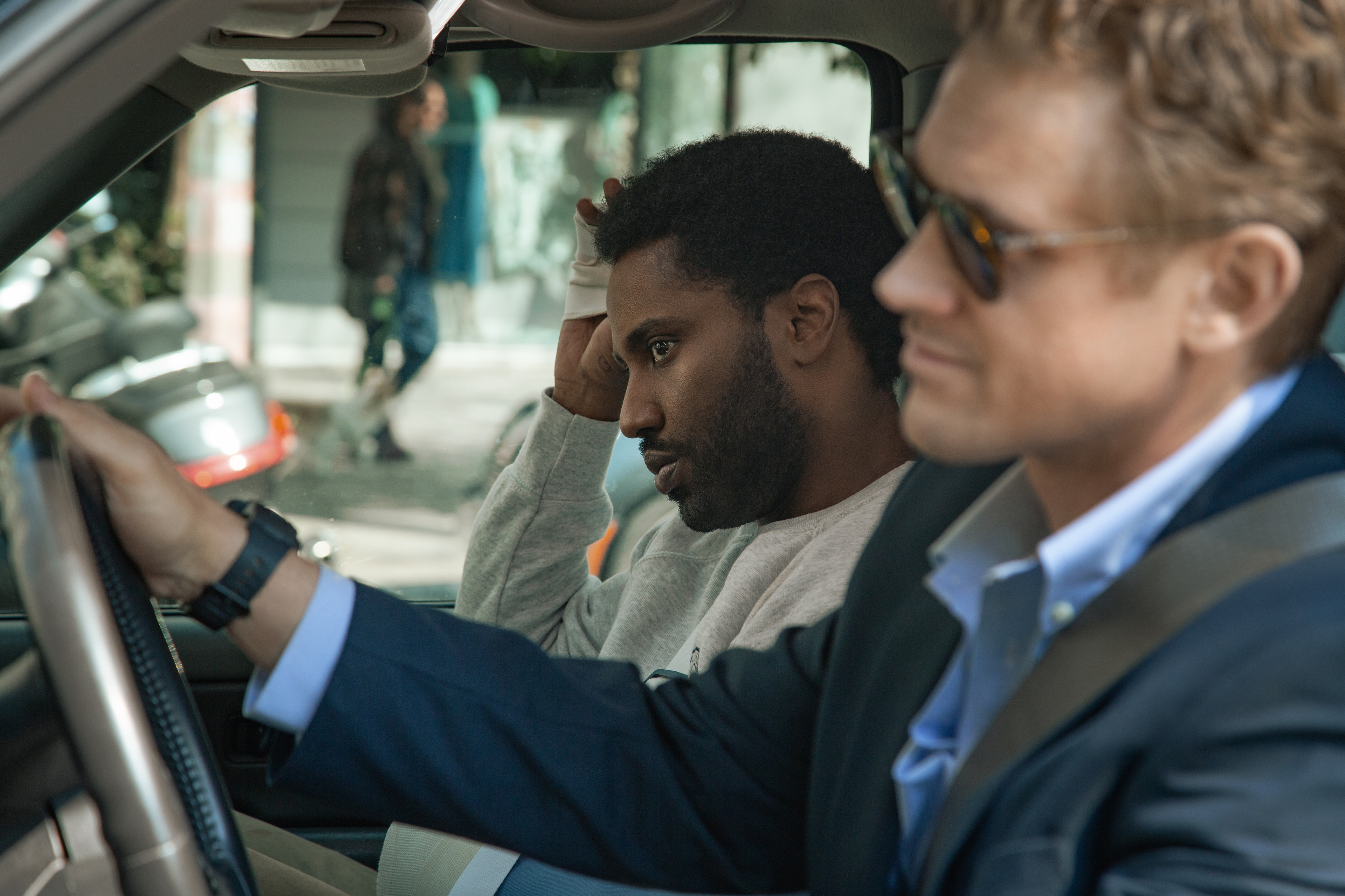 Boyd Holbrook John David Washington 3840x2560