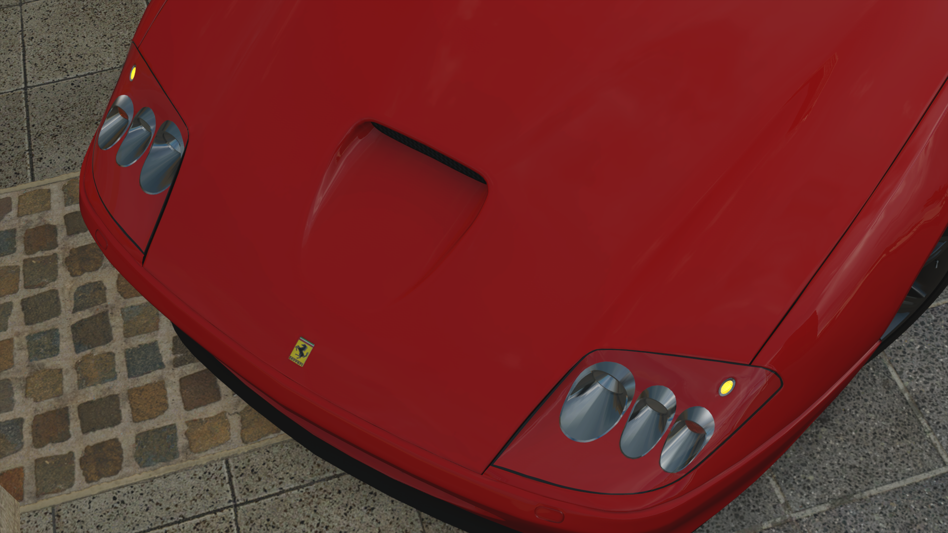 Forza Horizon 3 Ferrari Video Games Car Vehicle Red Cars Forza 1920x1080