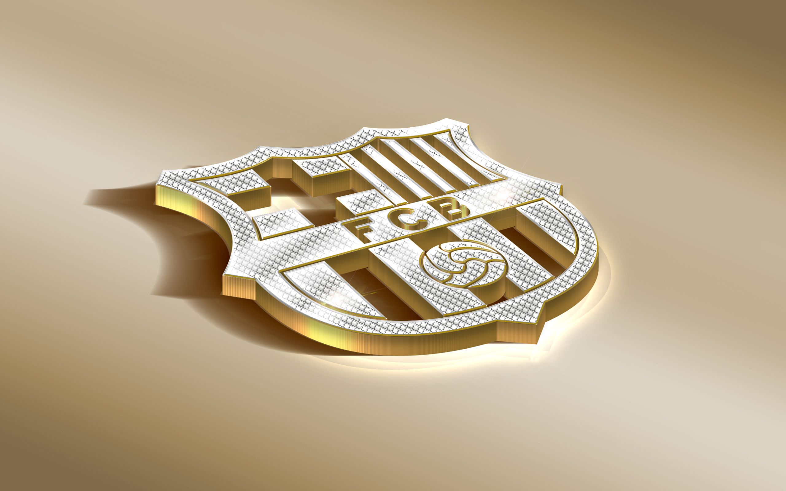 Fc Barcelona Logo Soccer 2560x1600