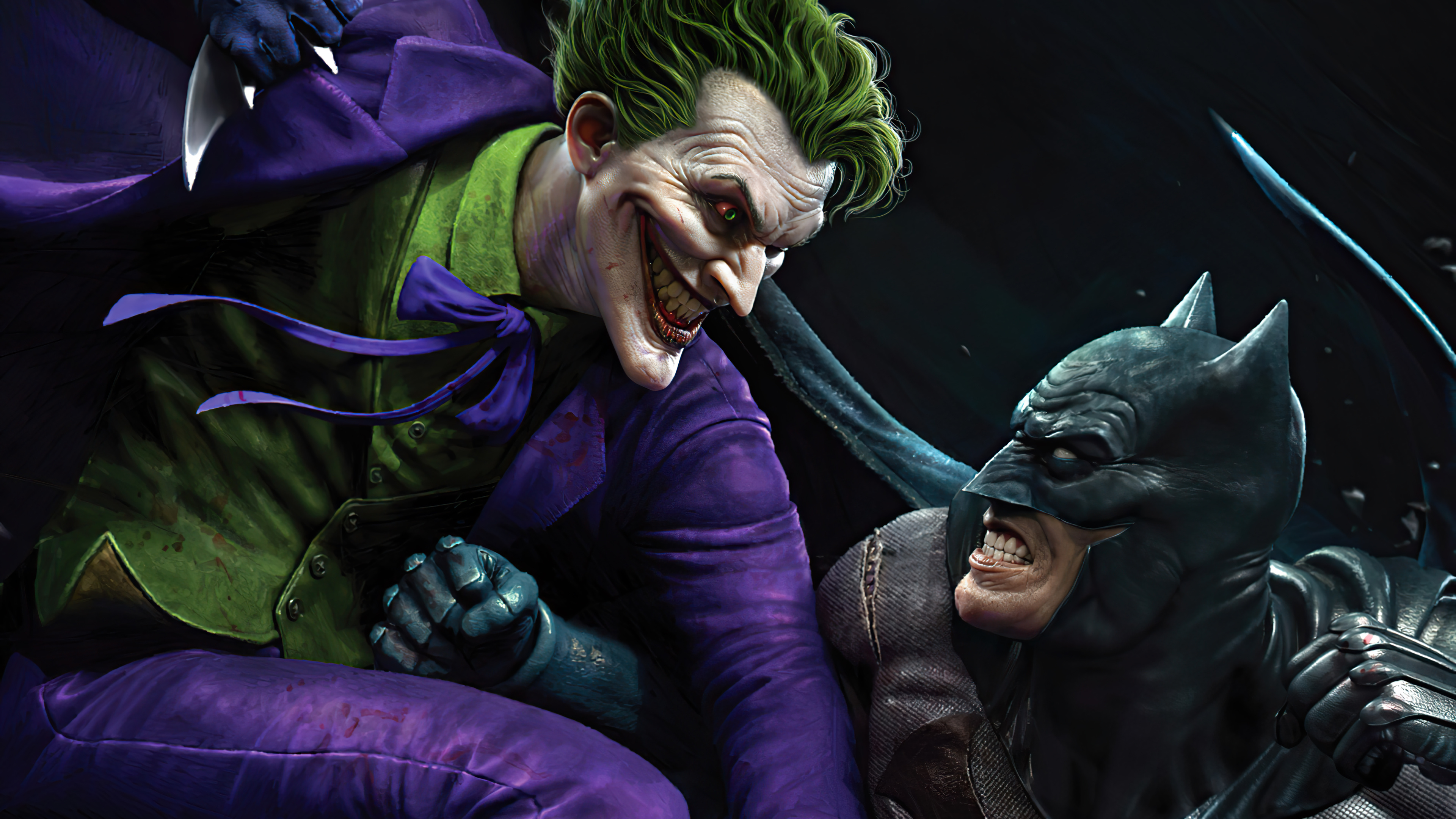 Batman Joker DC Comics 3840x2160