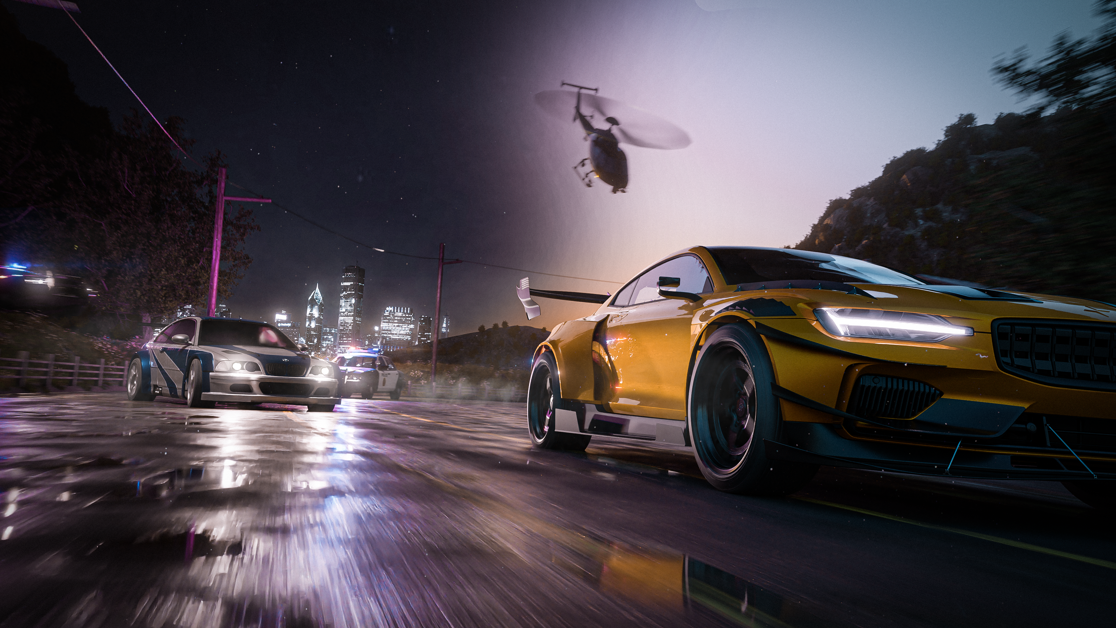 Need For Speed Most Wanted Render Video Games 3840x2160