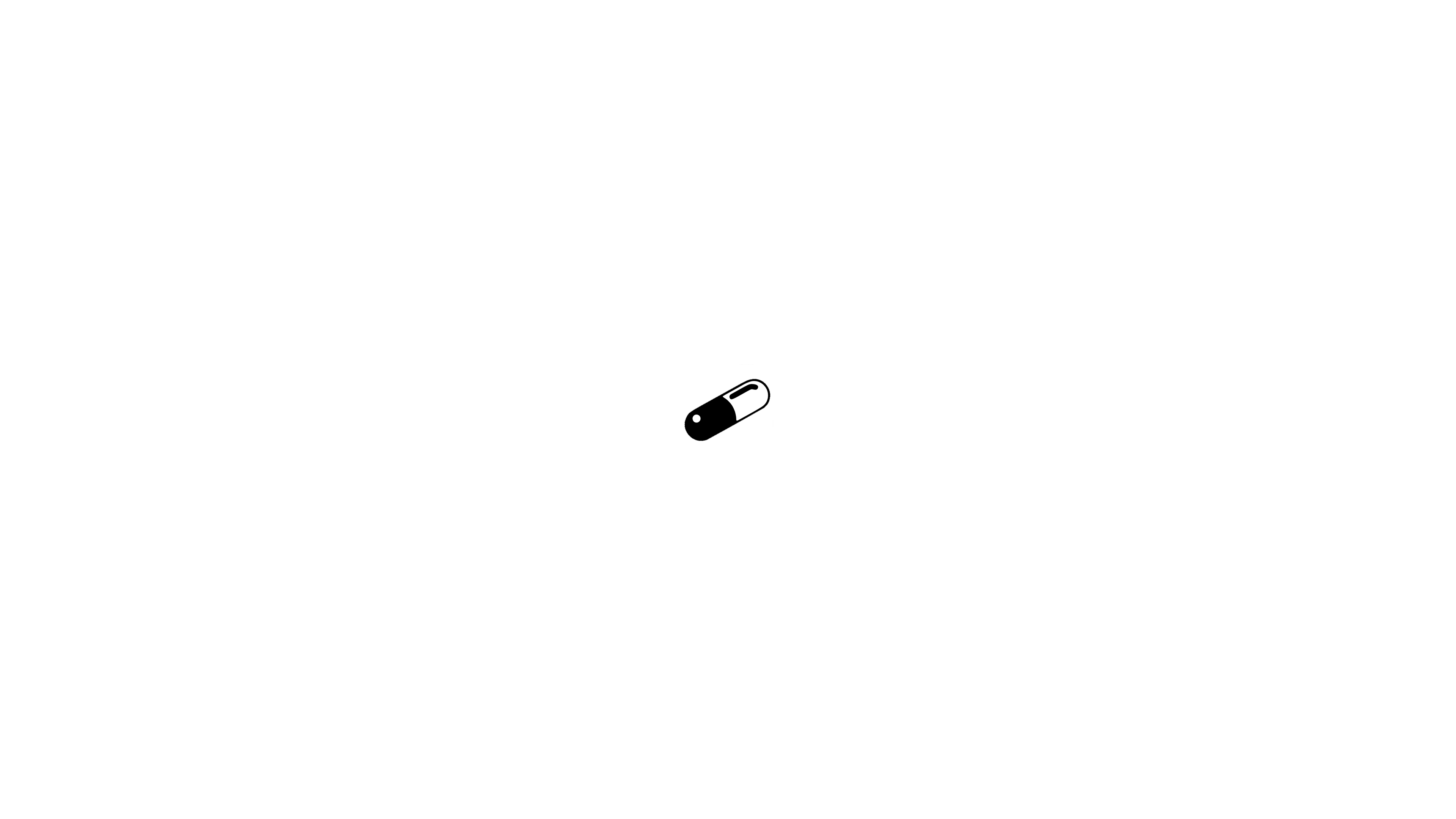 Pills Monochrome Minimalism 3840x2160