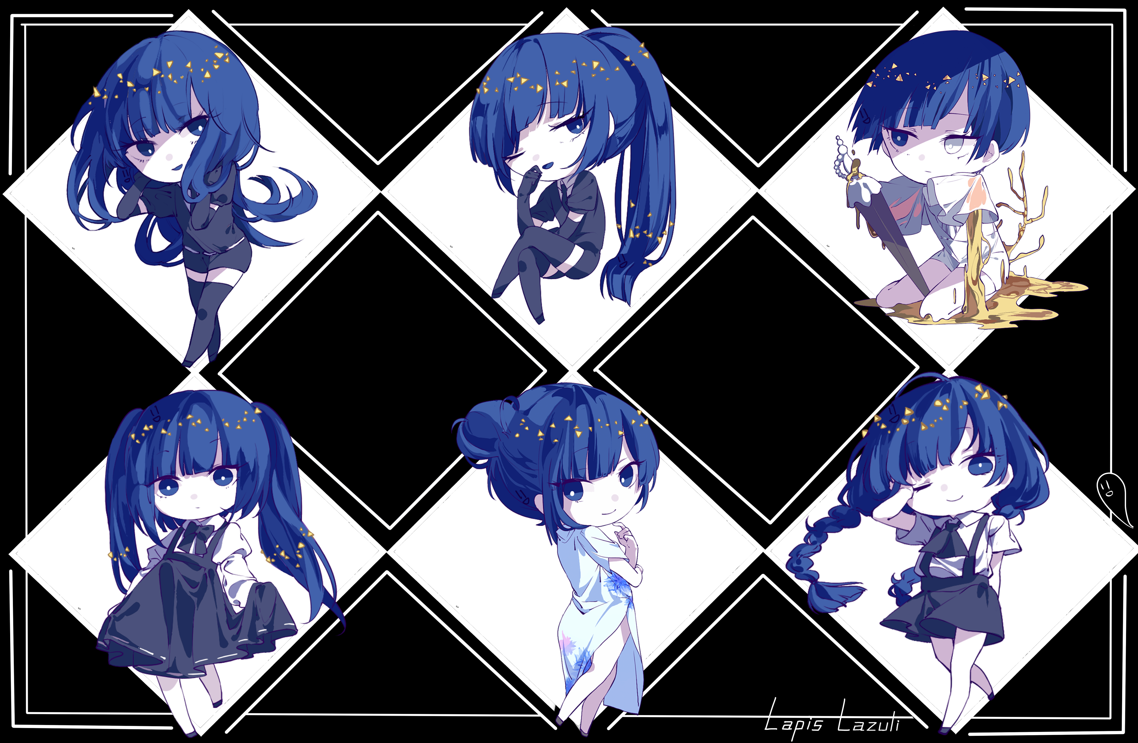 Lapis Lazuli Houseki No Kuni 3800x2480