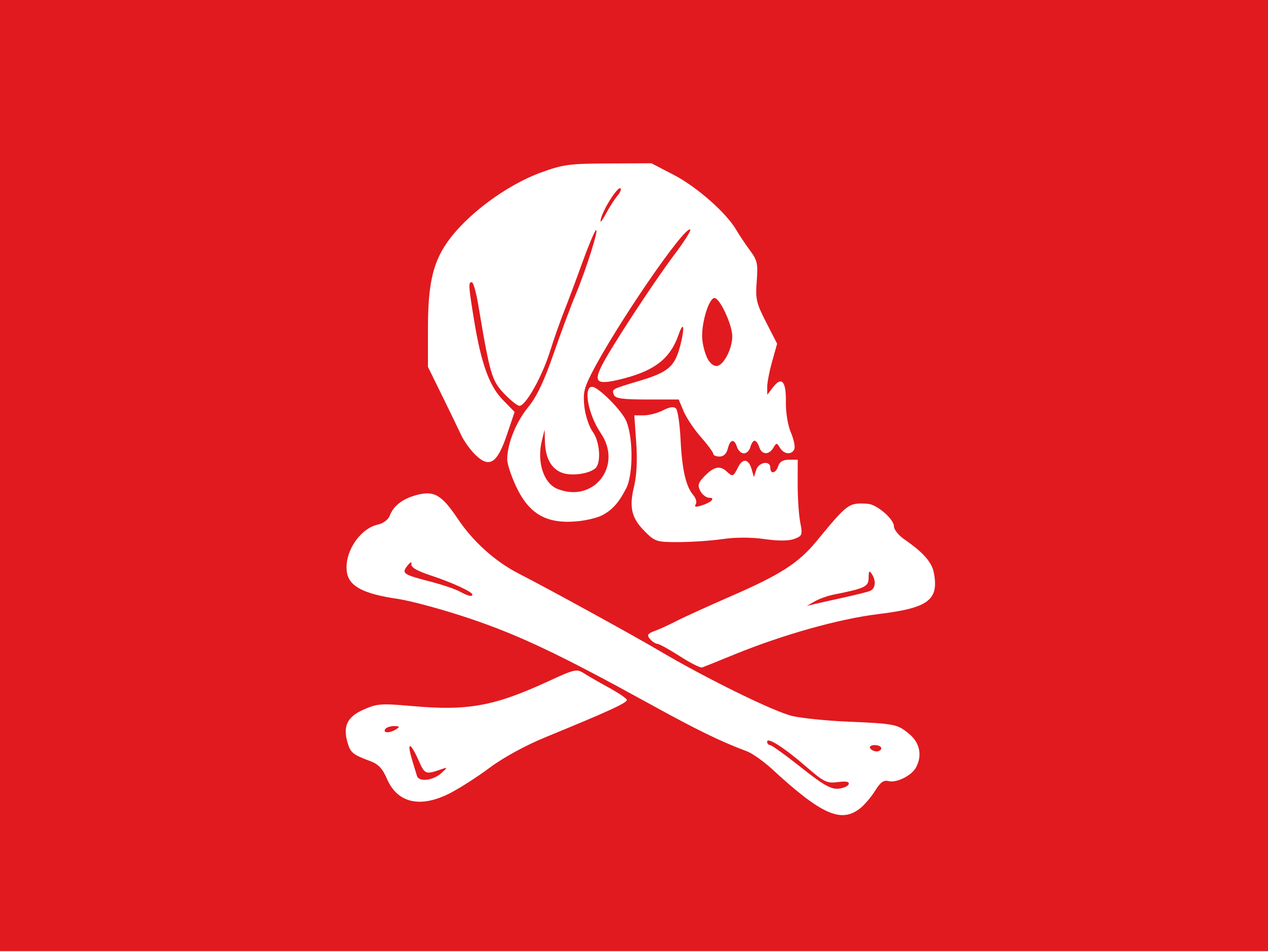 Pirates Flag Skull And Bones 2560x1922