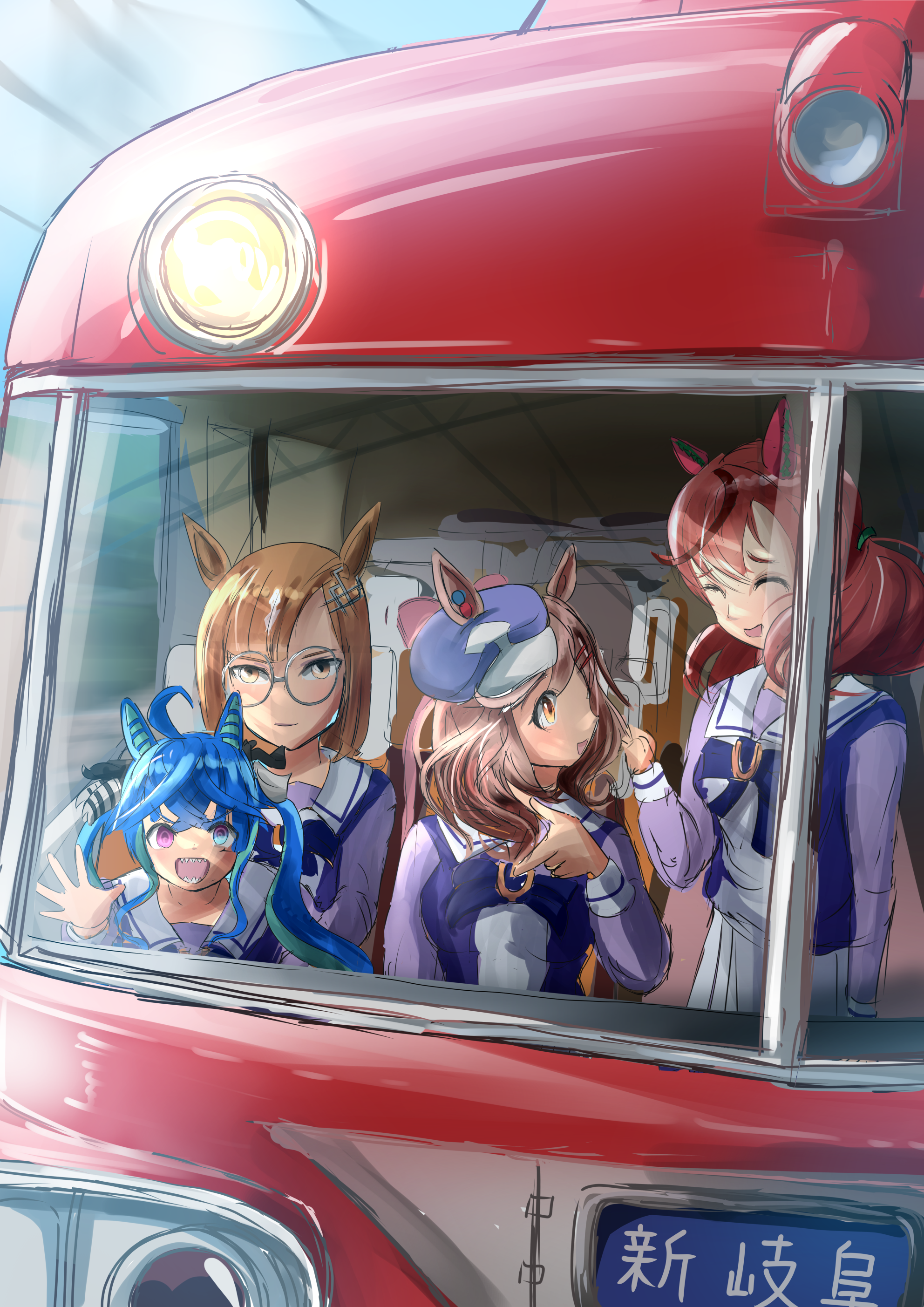 Twin Turbo Uma Musume Nice Nature Uma Musume Matikane Tannhauser Uma Musume Ikuno Dictus Uma Musume  1984x2806