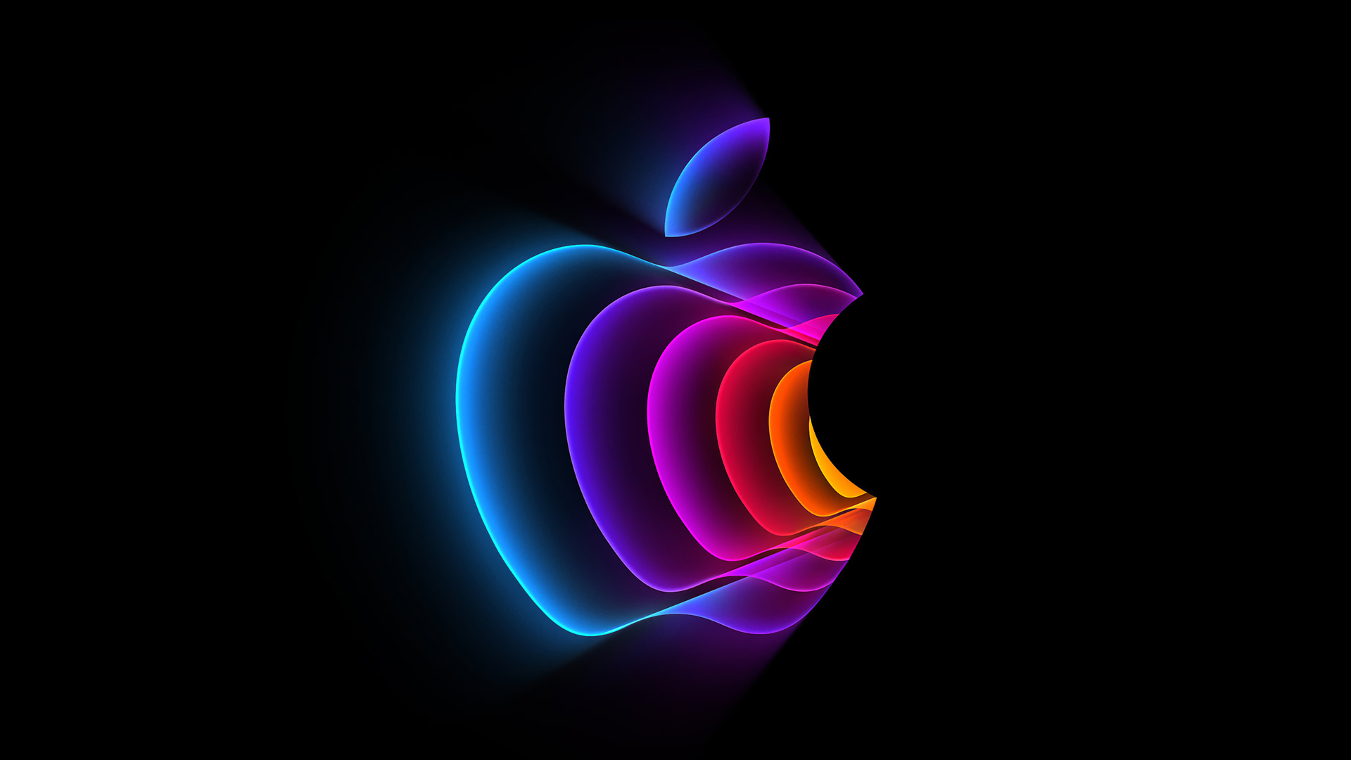Apple A Caramel Apple Field Apple Inc Logo Black Background 1920x1080
