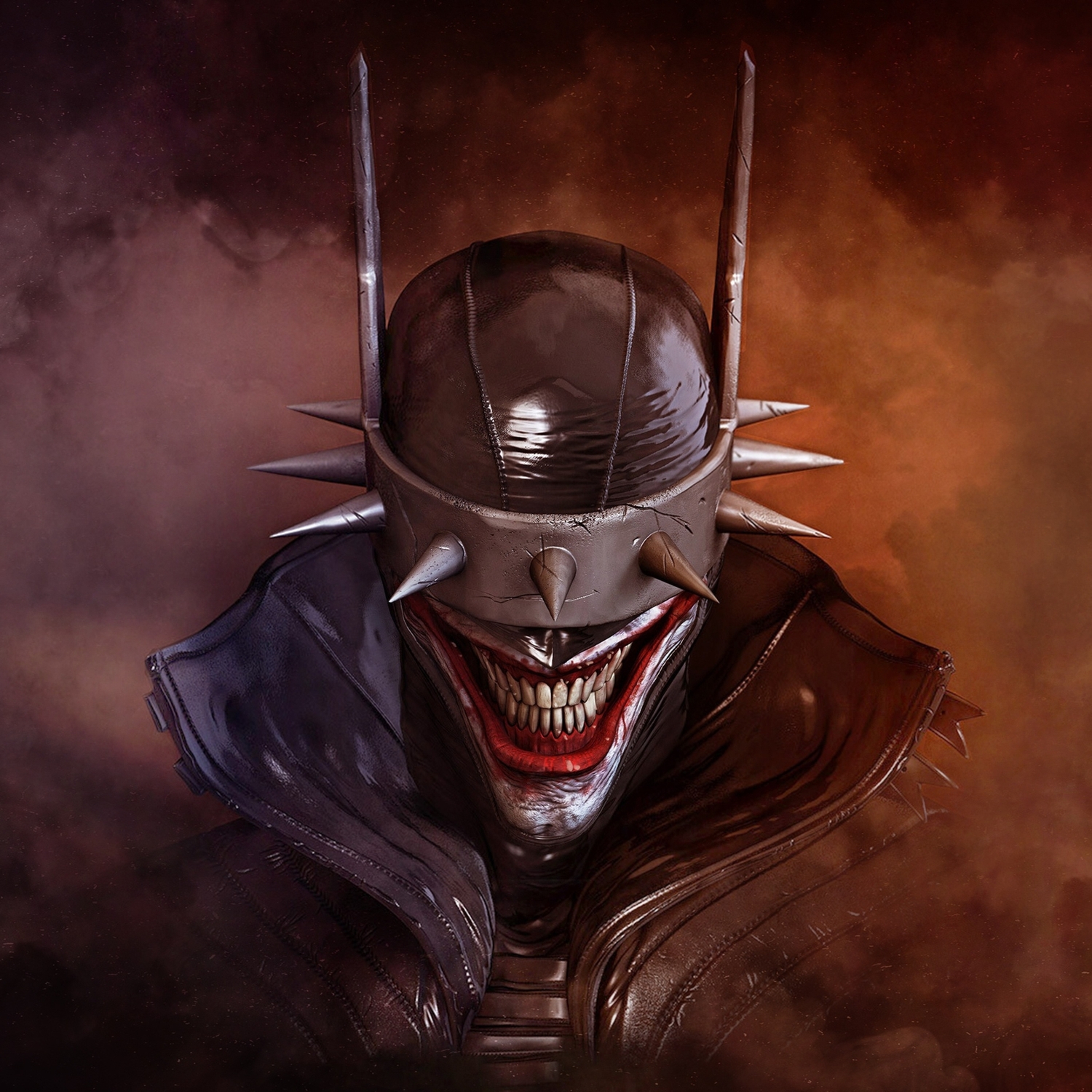 The Batman Who Laughs DC Comics Laughing Batman Comic Art 1500x1500