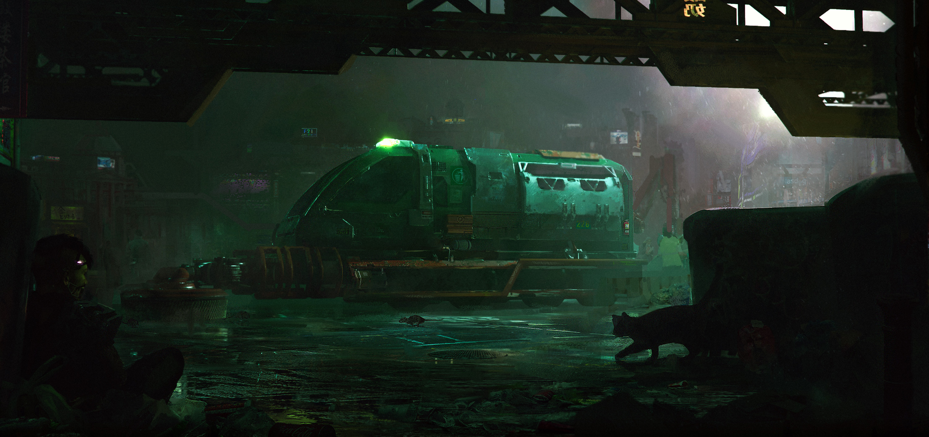 Sci Fi Futuristic 3000x1413