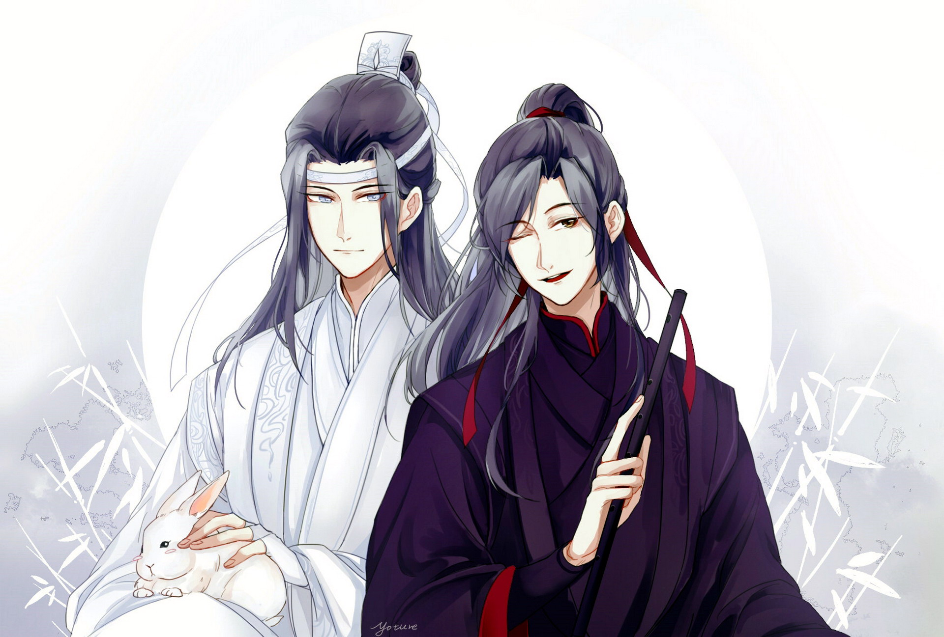 Lan Wangji Lan Zhan Mo Dao Zu Shi Wei Wuxian Wei Ying 1920x1297