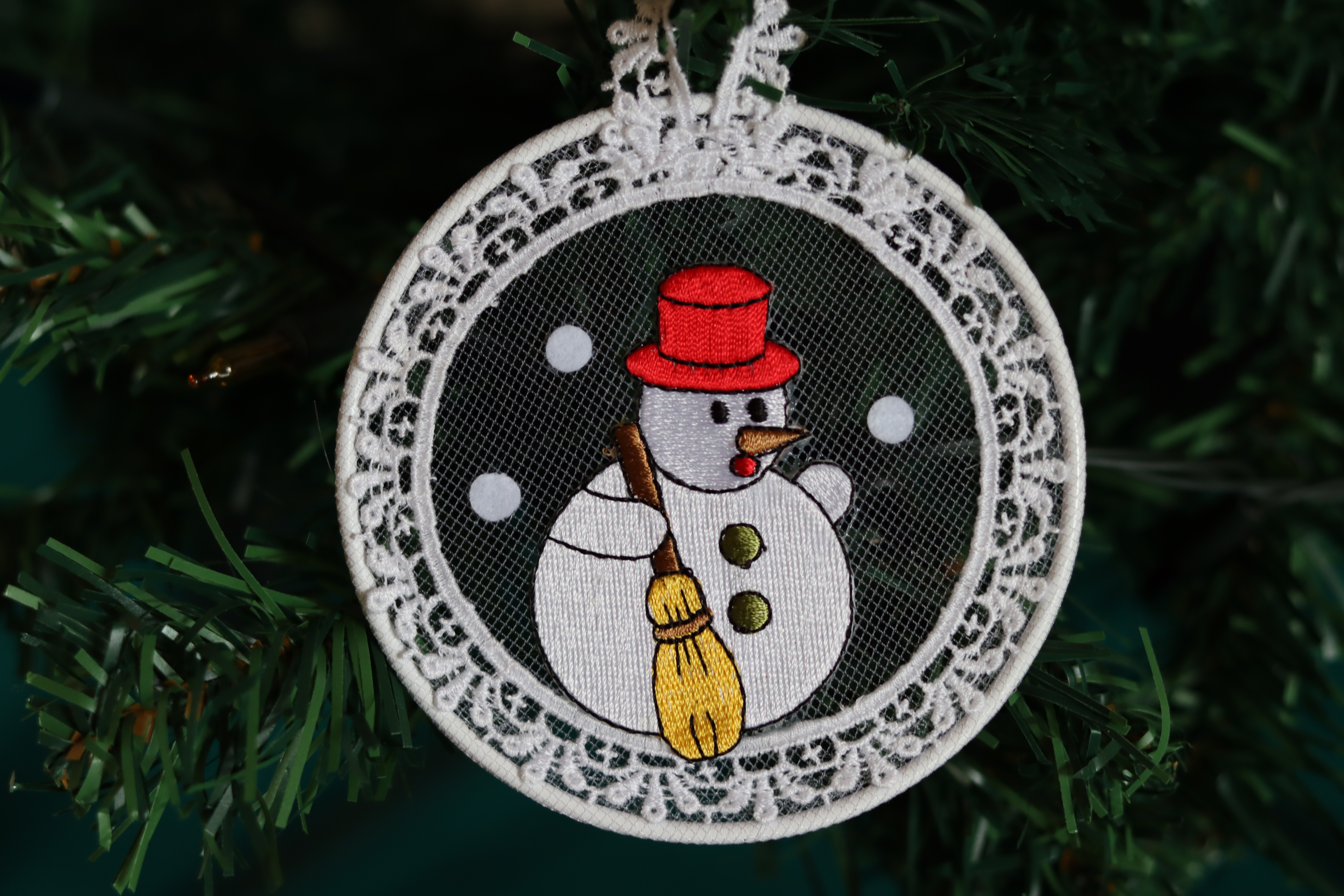 Snowman Christmas Ornaments 6960x4640