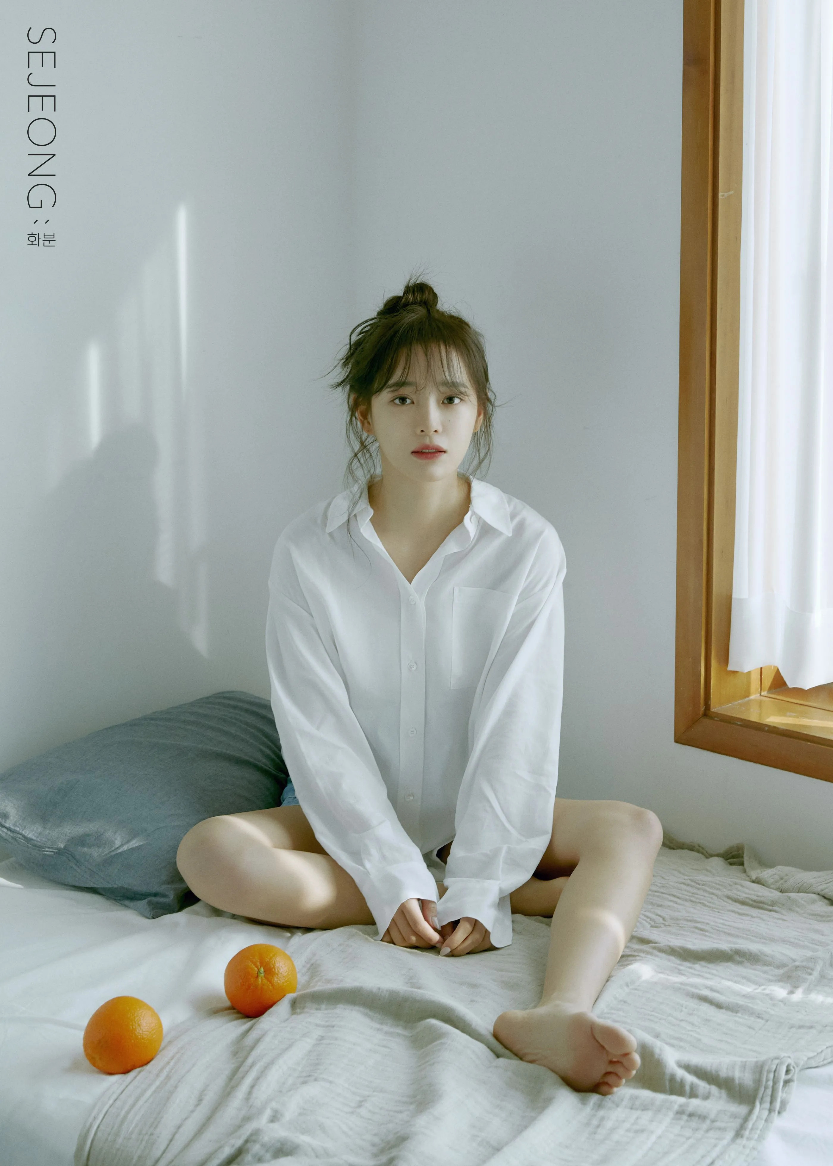 Korean Women Kim Sejeong I O I Barefoot K Pop Asian 2801x3922