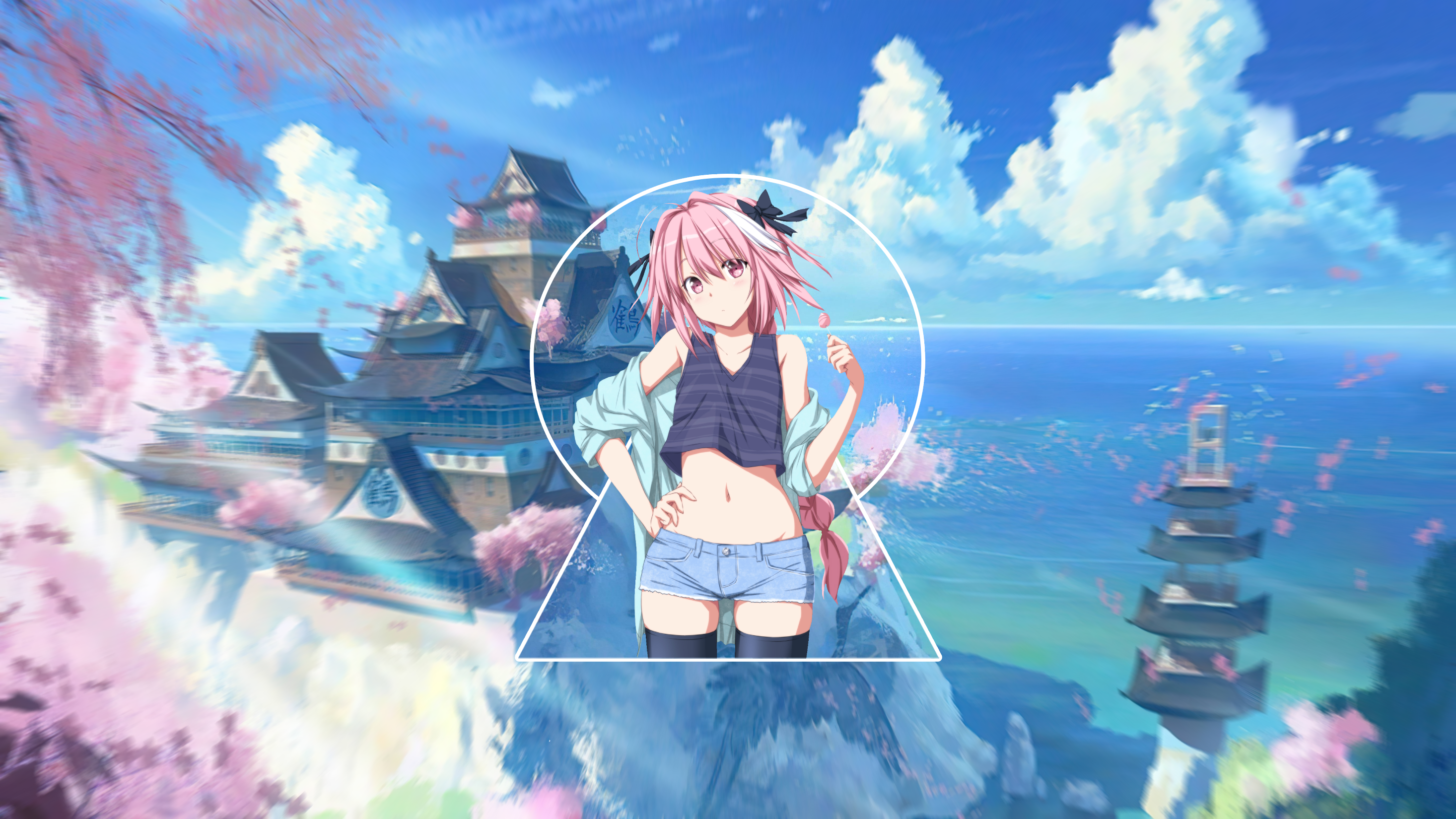 Astolfo Fate Apocrypha Picture In Picture Digital Fate Series Femboy 2933x1650