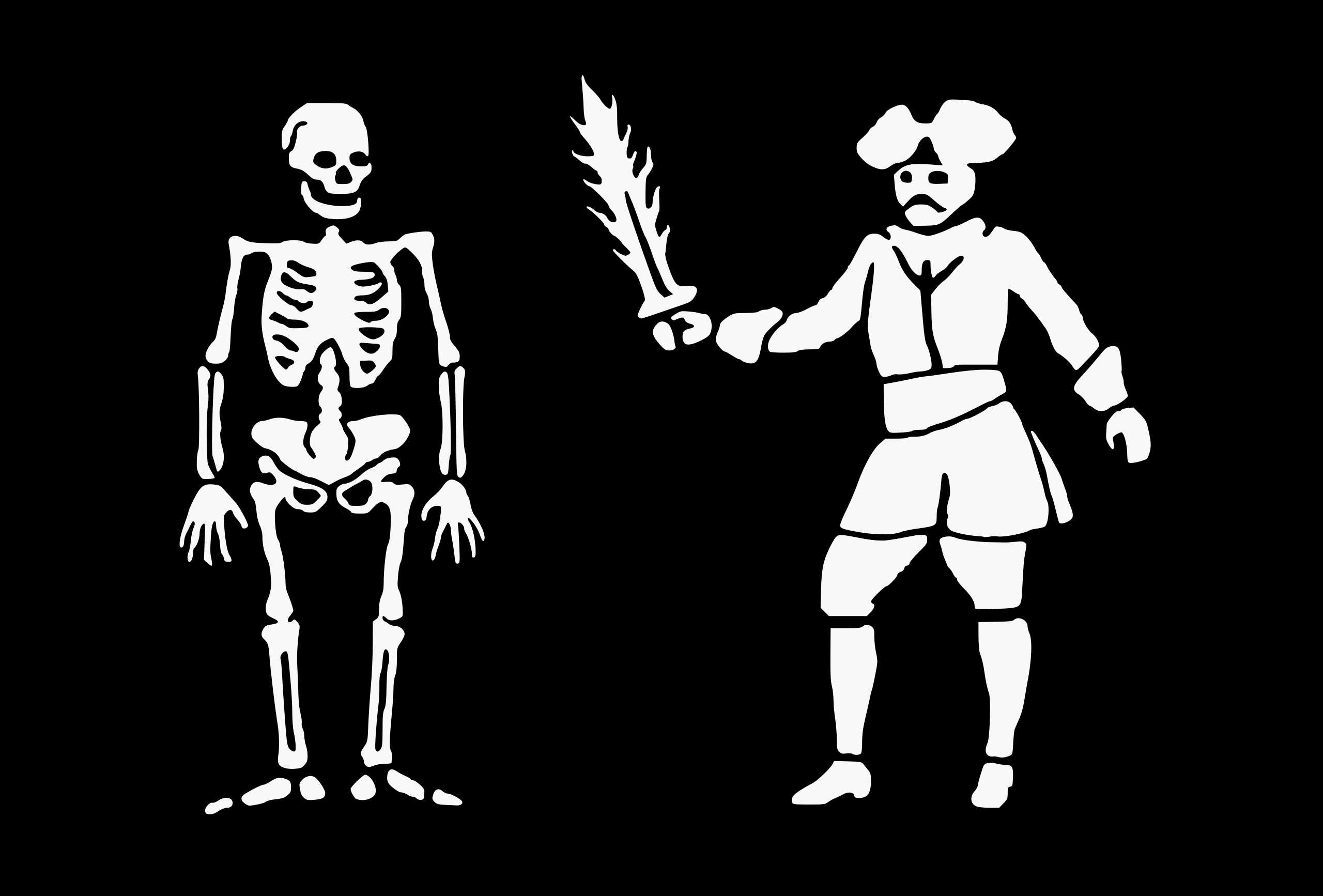 Pirates Flag Skull And Bones 2560x1734