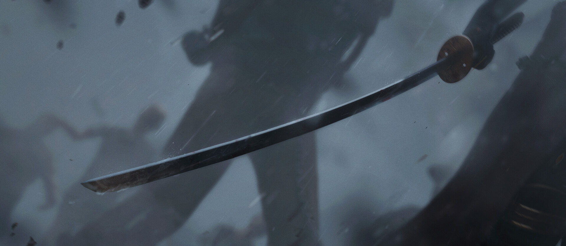 Tian Zi Artwork Sword Katana The Walking Dead 1920x835