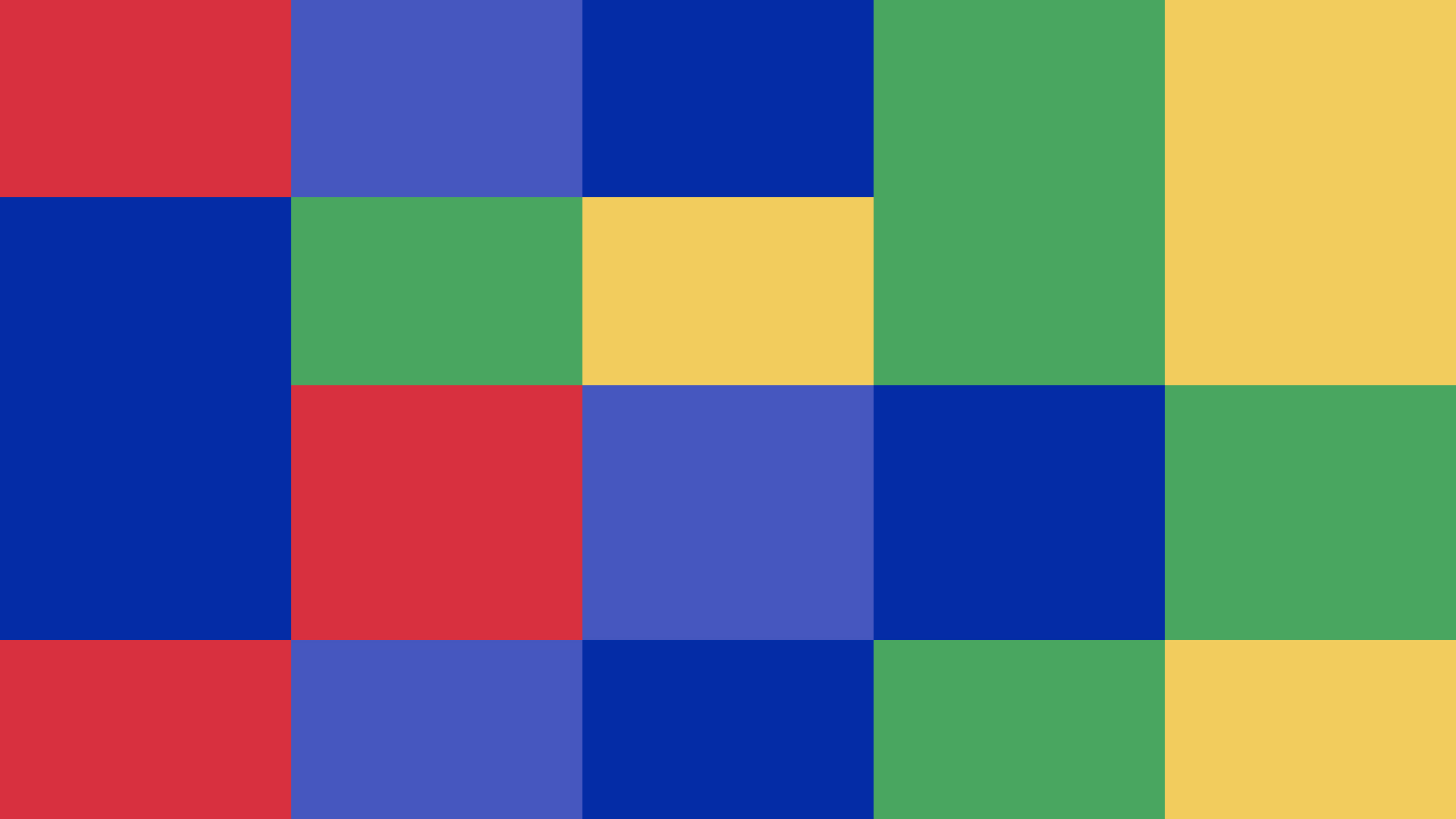 Shapes Colorful Digital Art Square Rectangle 1920x1080