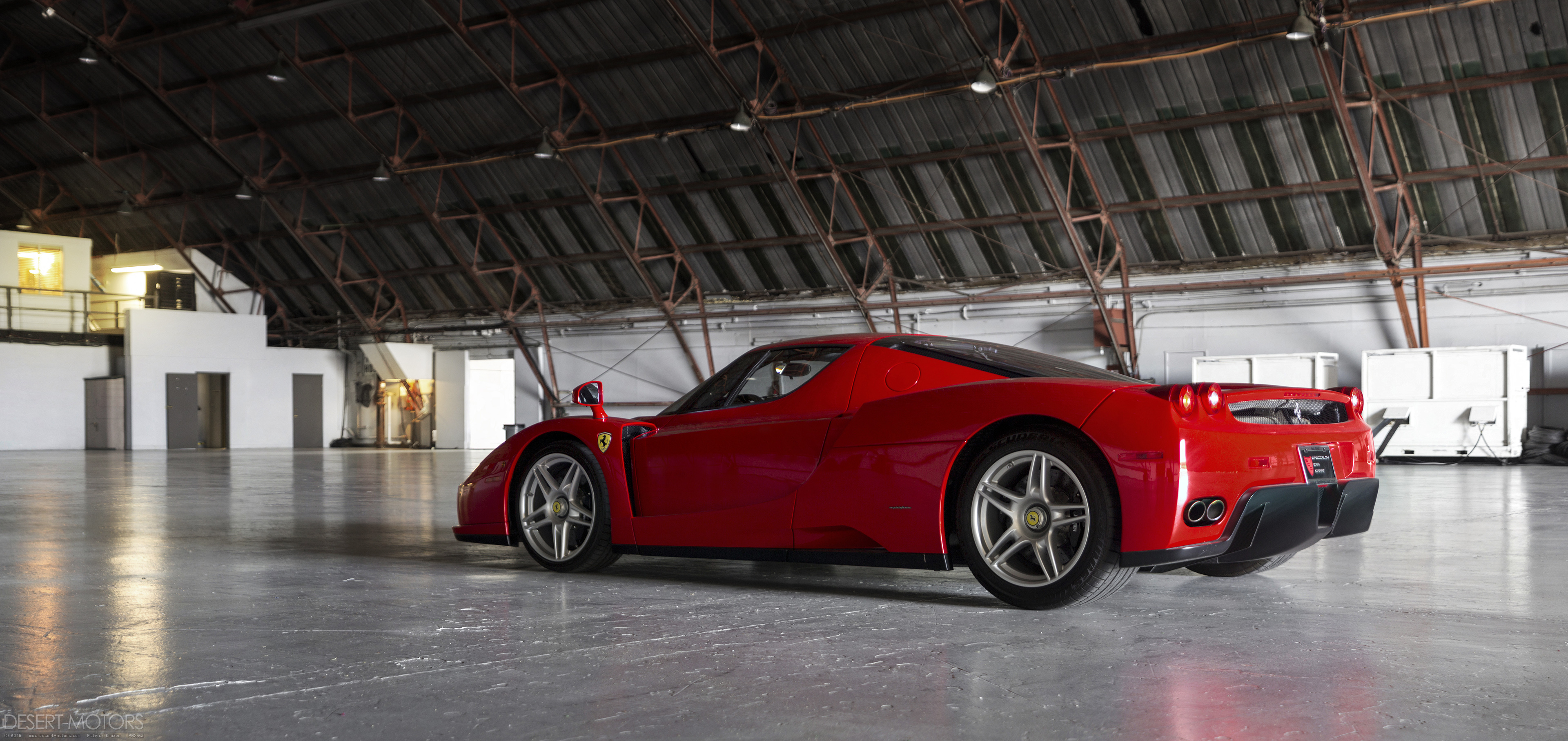 Ferrari Enzo Ferrari Red Cars Sports Car Italian Cars Car Vehicle 3840x1814