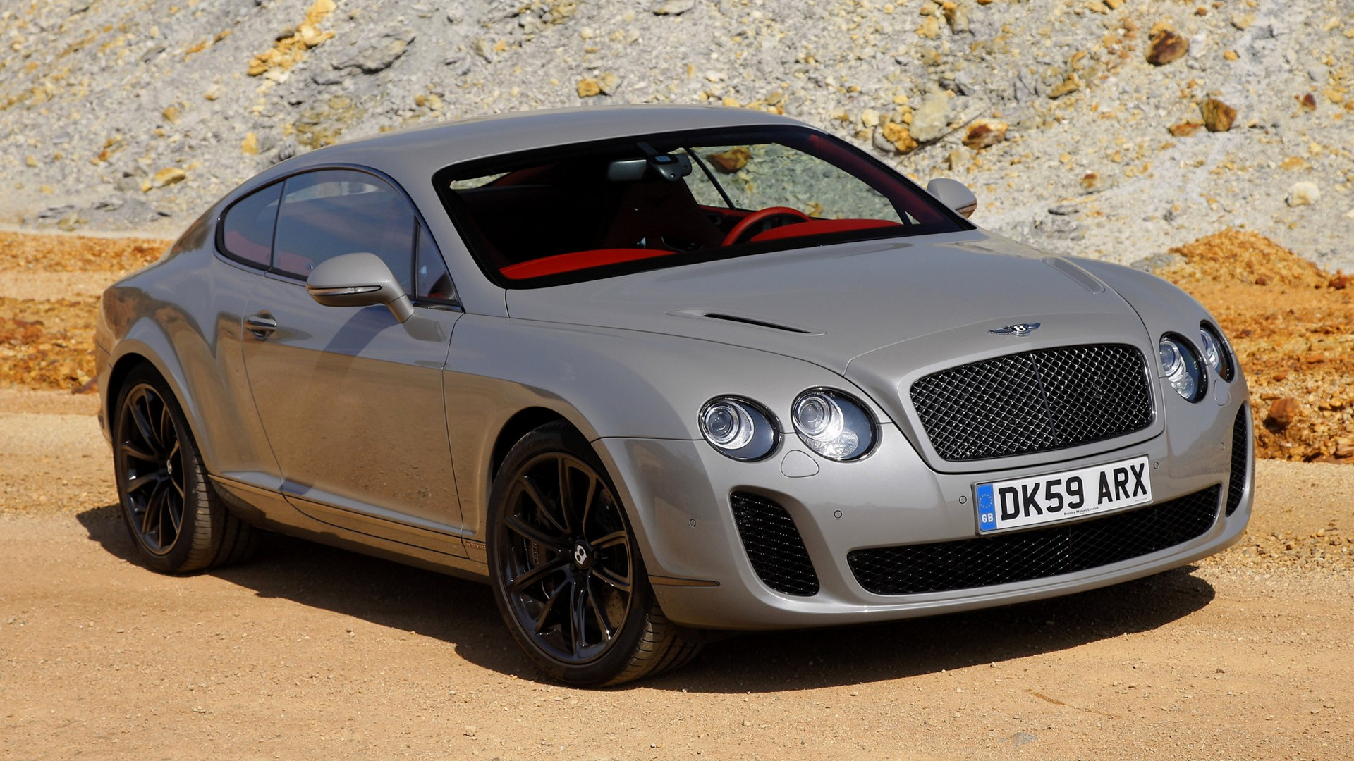 Bentley Continental Supersports Luxury Car Grand Tourer Fastback Coupe Gray Car Car 1920x1080