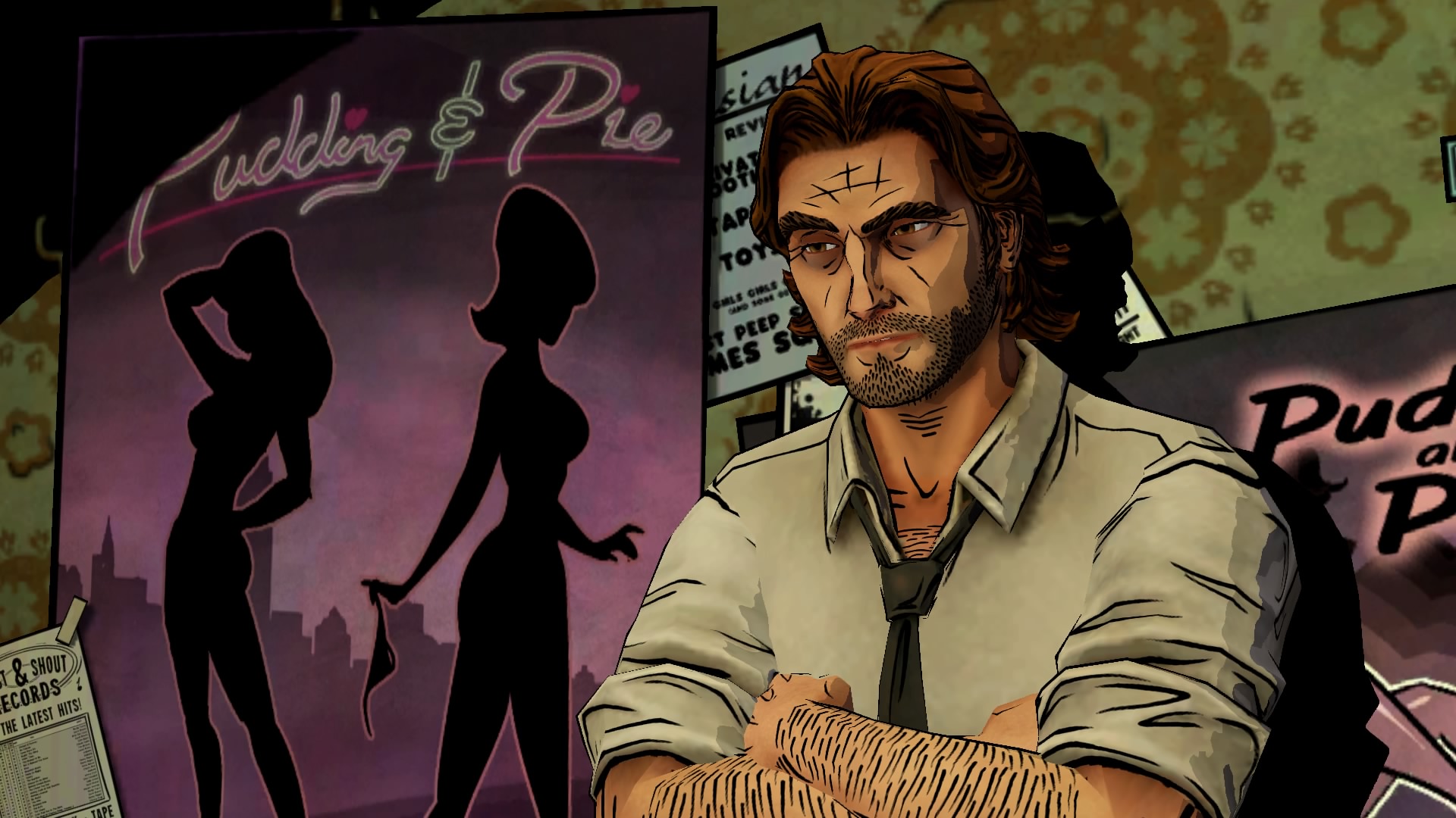 The Wolf Among Us Telltale Games Video Games PlayStation PlayStation 4 PlayStation Share 1920x1080