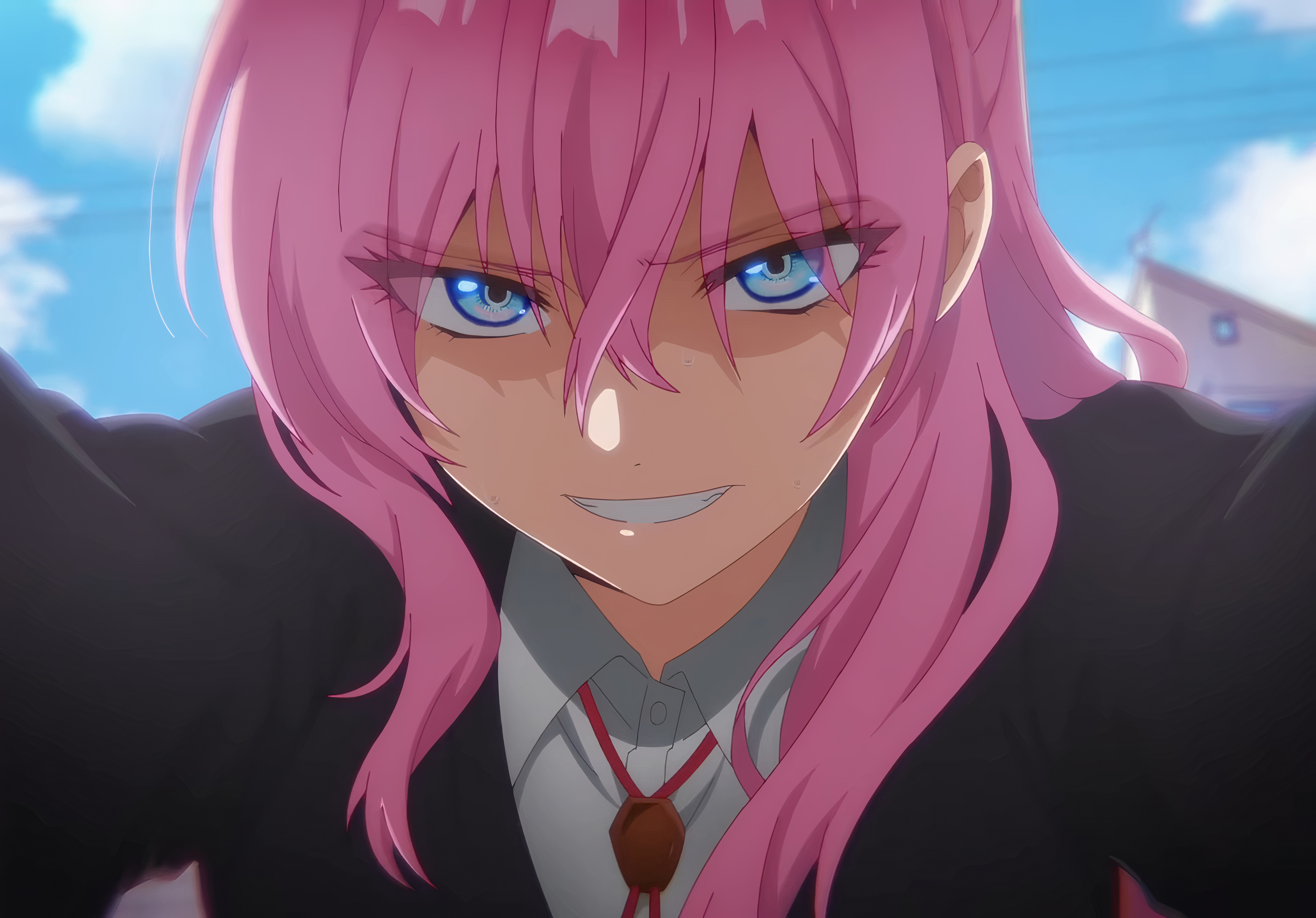 Shikimori Kawaii Dake Ja Nai Shikimori San Anime Anime Girls Pink Hair 3840x2678