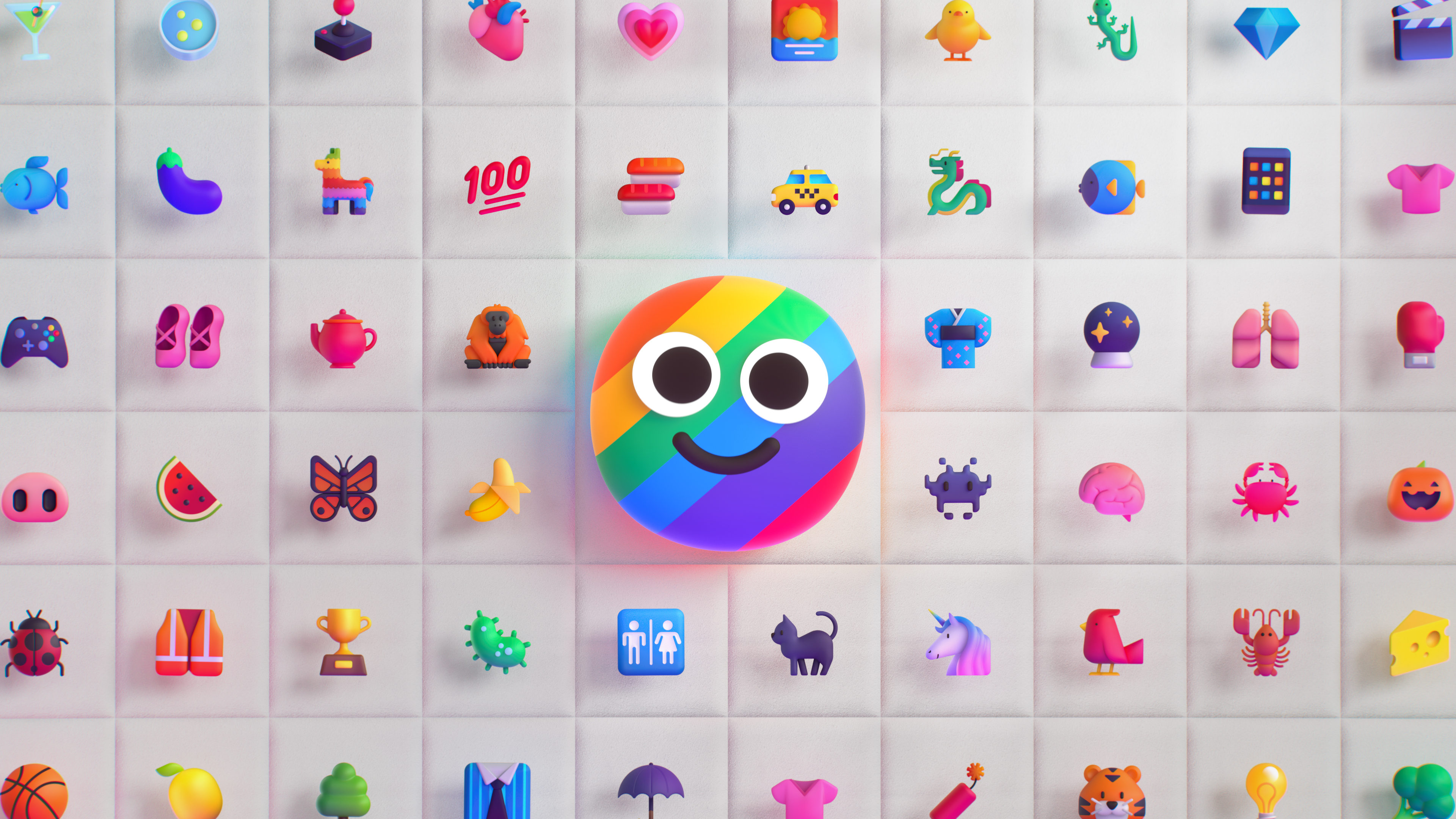 Emoji Icons 3840x2160