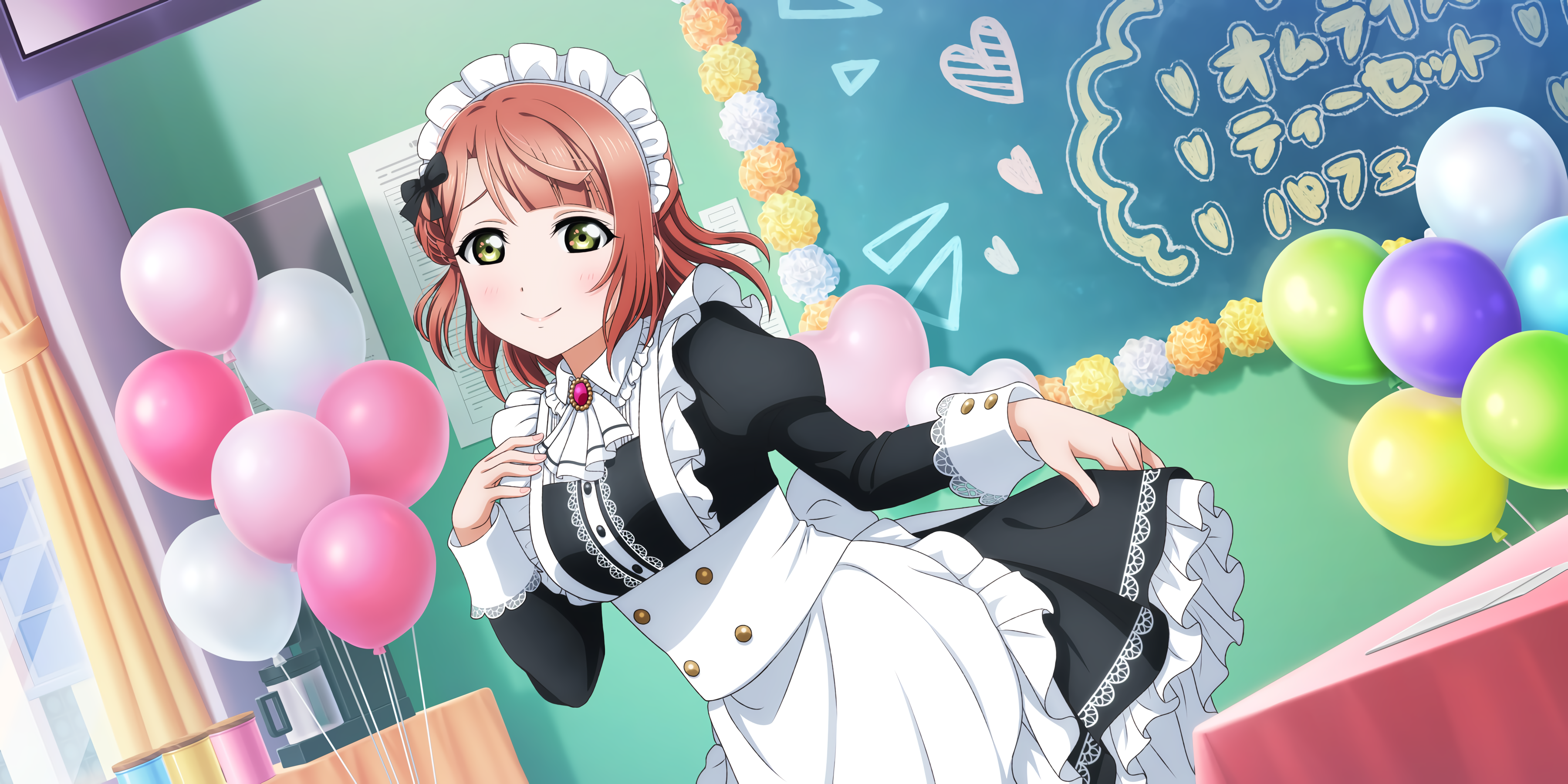 Love Live Uehara Ayumu Anime Girls 3600x1800