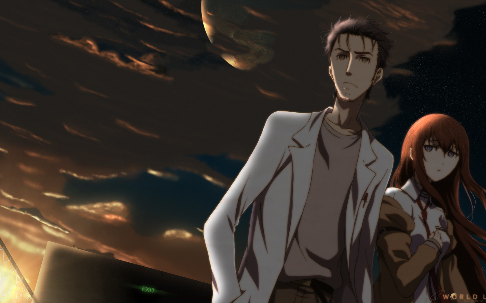 Anime Steins Gate 1680x1050