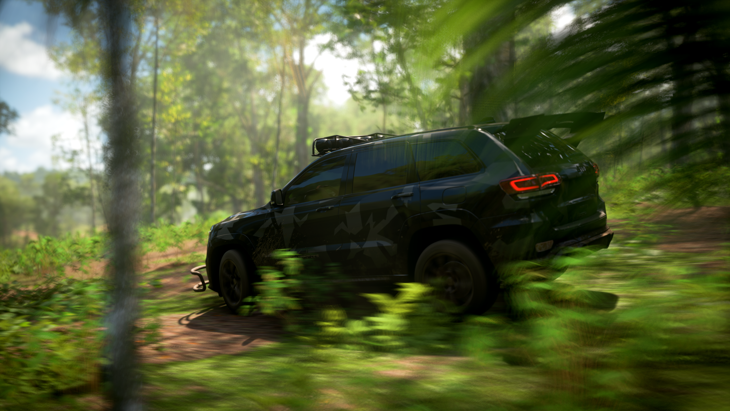 Forza Horizon 5 Video Games Jungle Car Jeep 2560x1440