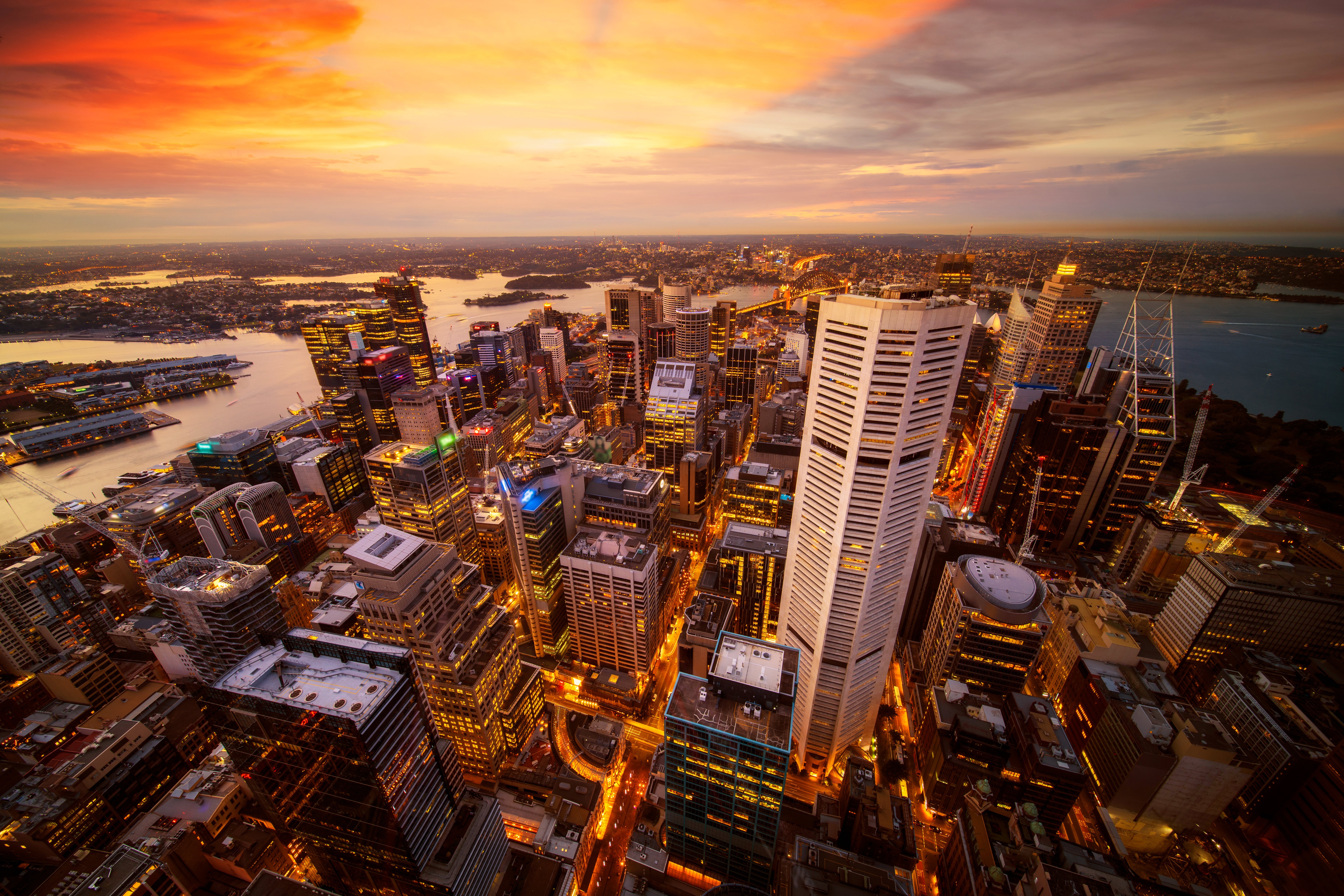 Australia Building Cityscape Skyscraper 6144x4098