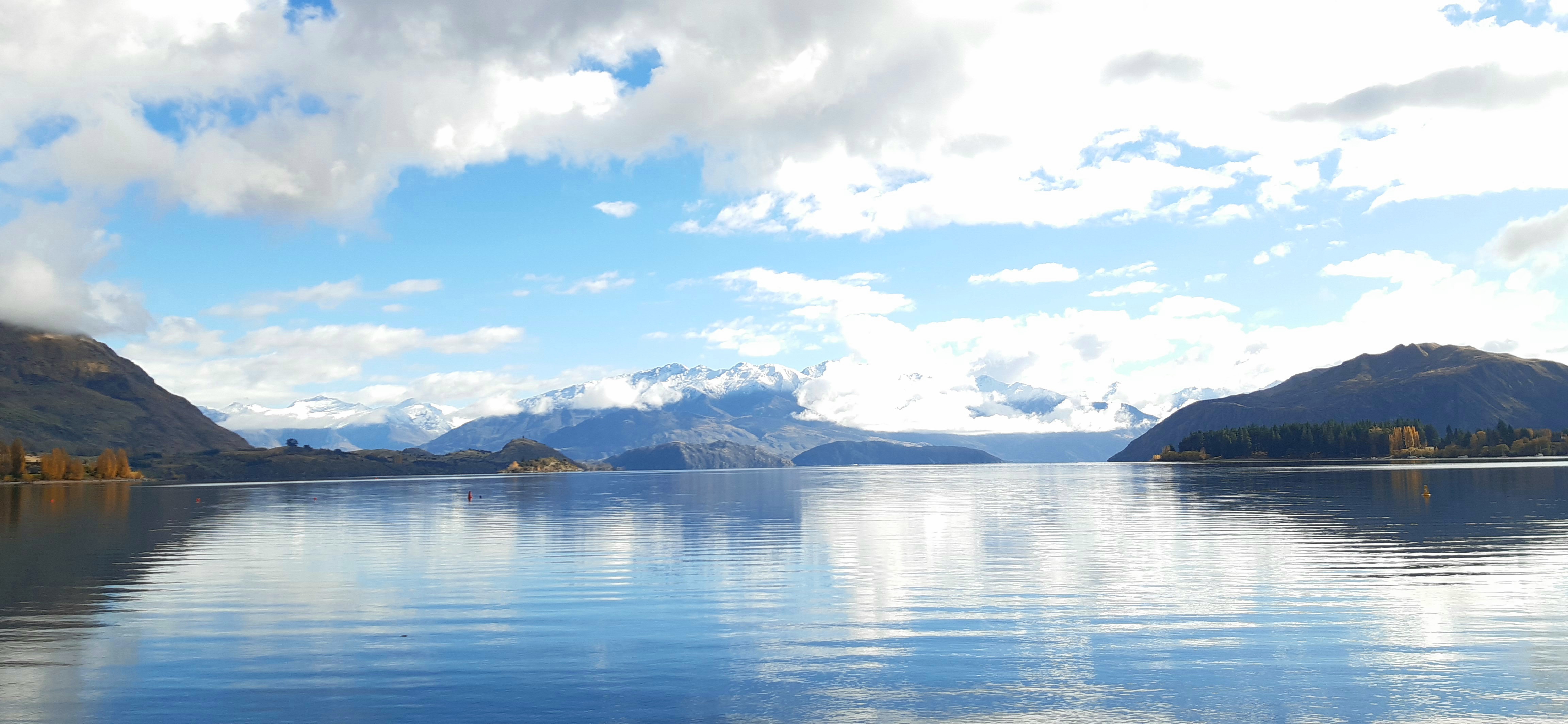 Queenstown Mountains Water Lake 4608x2128