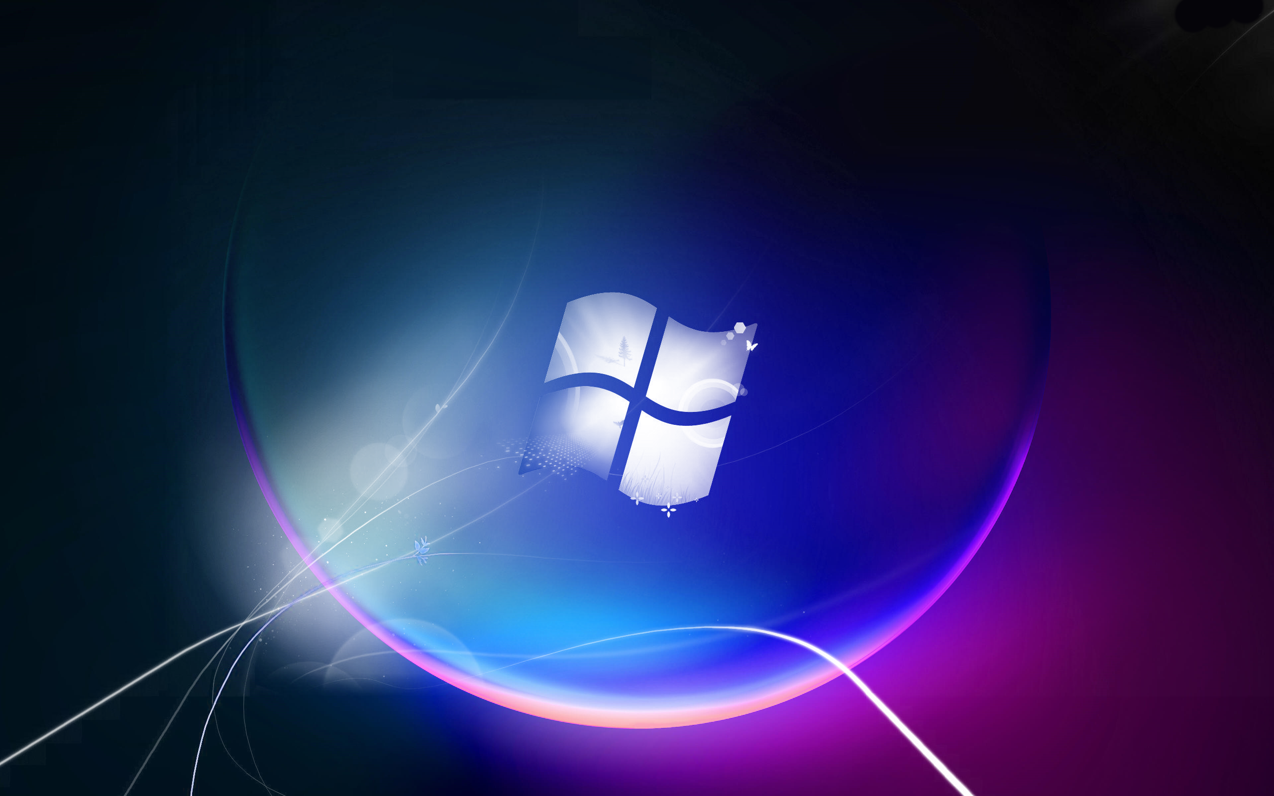 Windows 7 Windows 11 Abstract Microsoft Windows Logo Digital 2560x1600