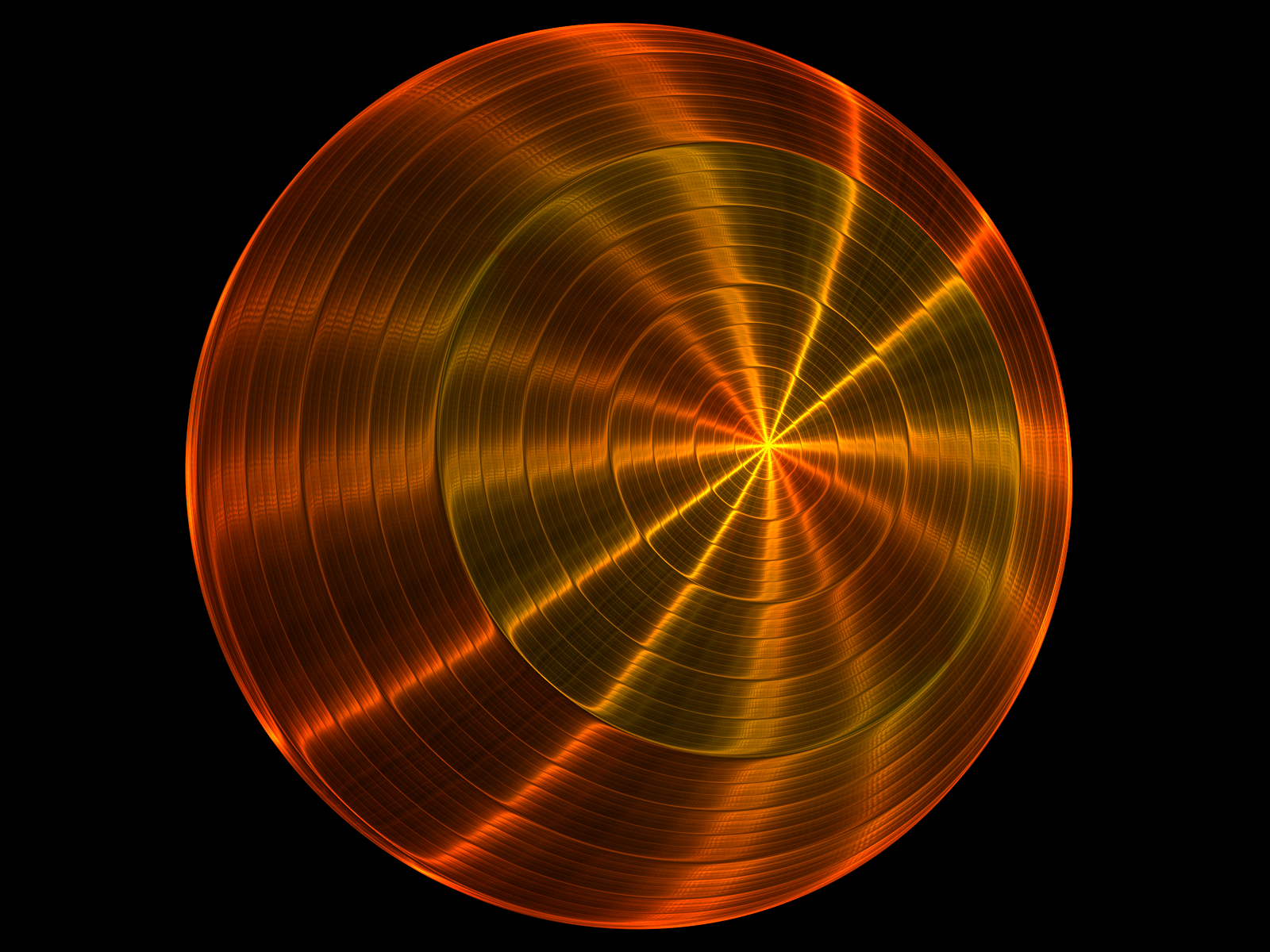 Chaoscope Software Circle Orange Color Shapes 1600x1200