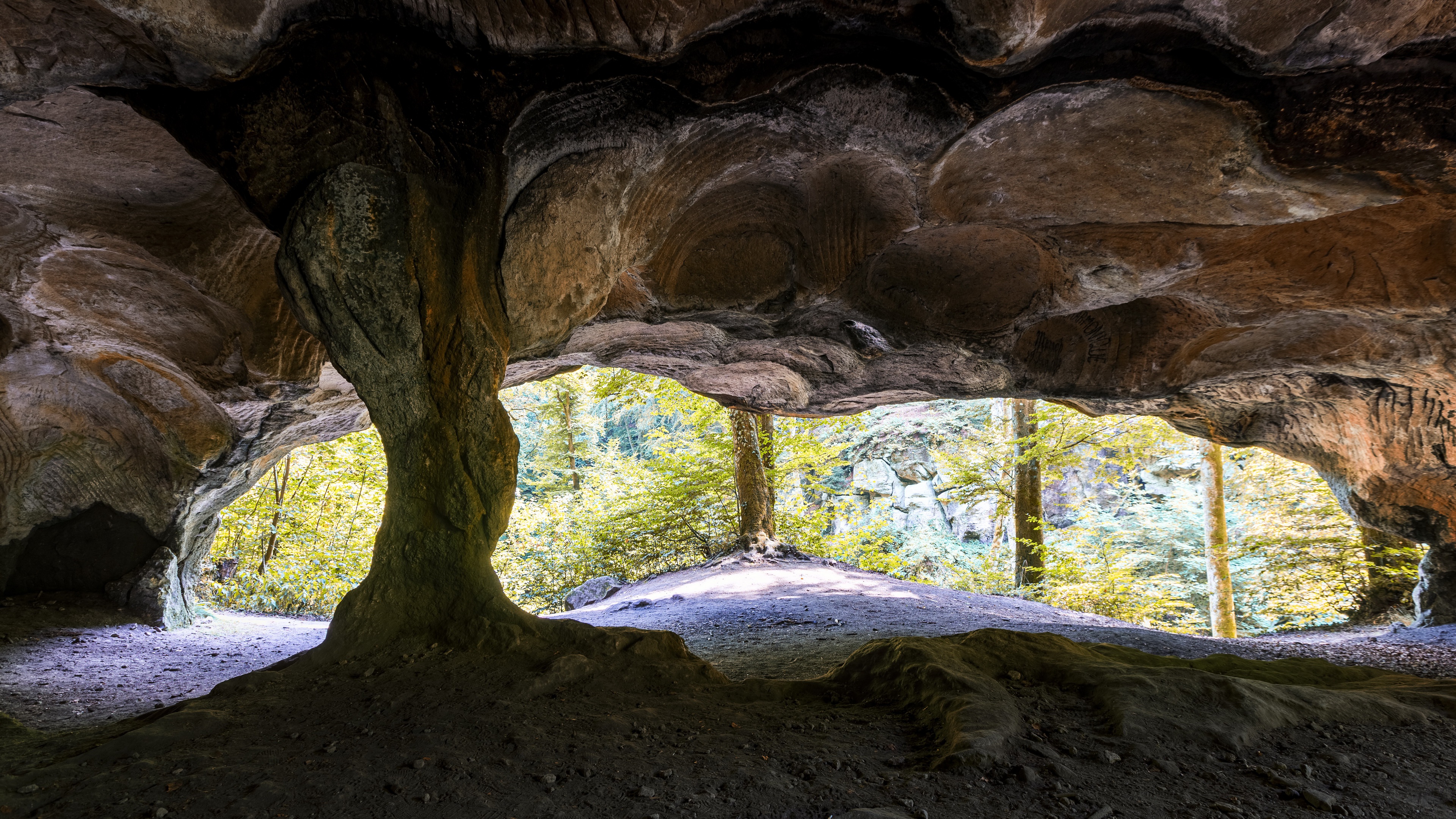 Nature Cave Outdoors 3840x2160