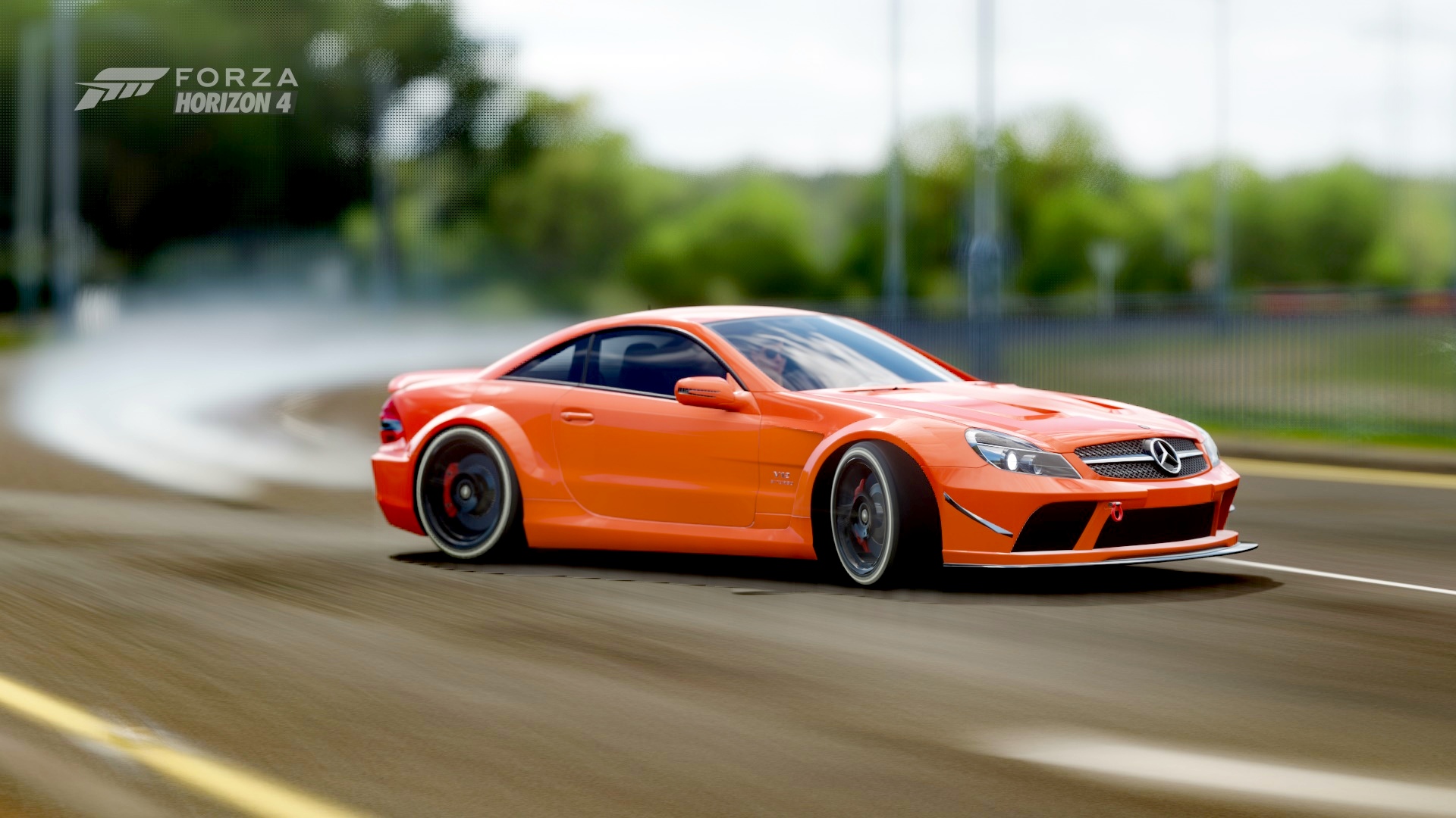 Forza Horizon 4 Mercedes Benz Sl65 Amg Car Screen Shot Video Games Forza Wallpaper Resolution 