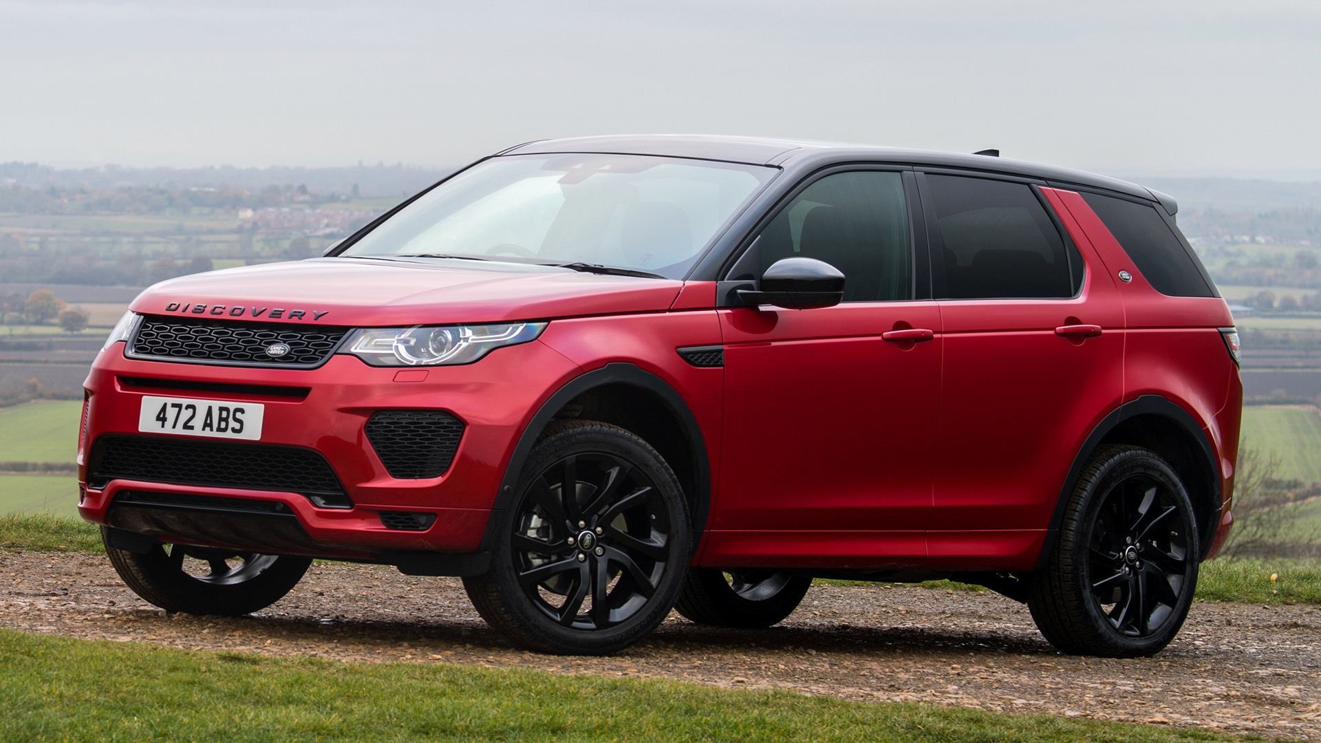 Land Rover Discovery Sport Dynamic Luxury Car Subcompact Car Crossover Car Suv Red Car Car 1920x1080