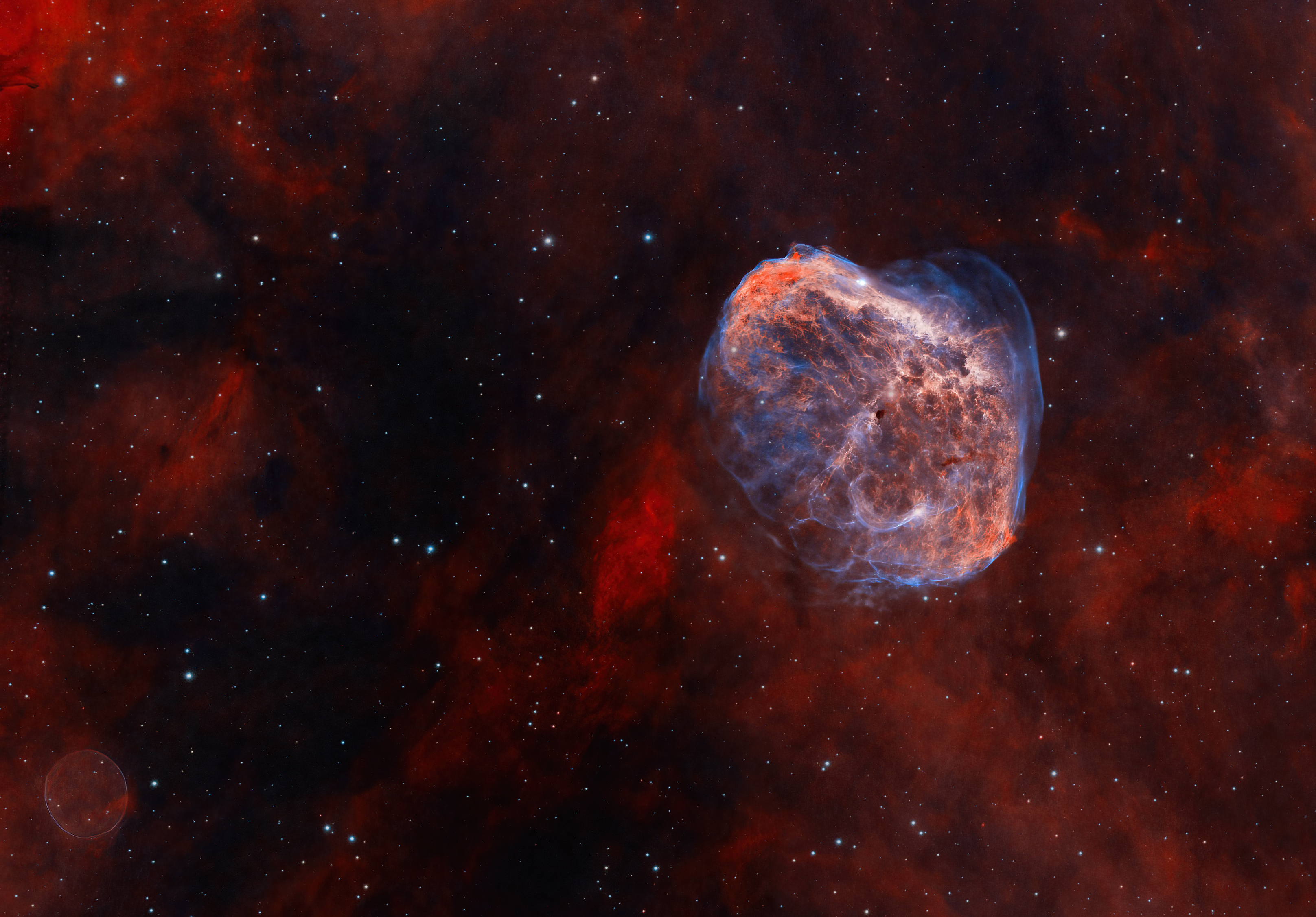 Space NASA NGC 6888 3233x2254